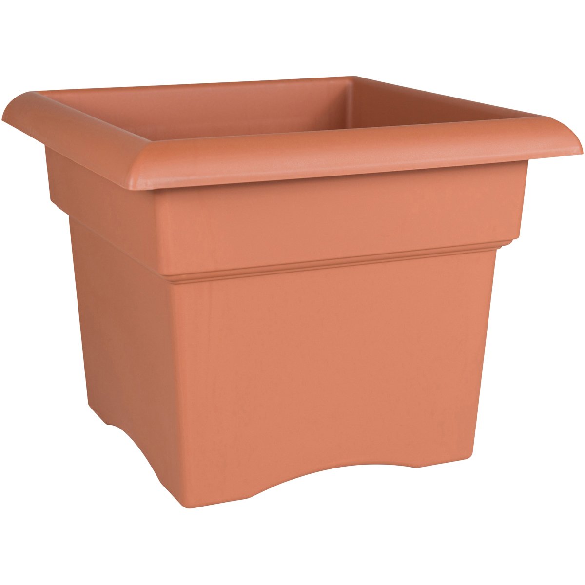 Fiskars 14 Inch Veranda 3 Gallon Box Planter - Clay Color (57014C) - 14