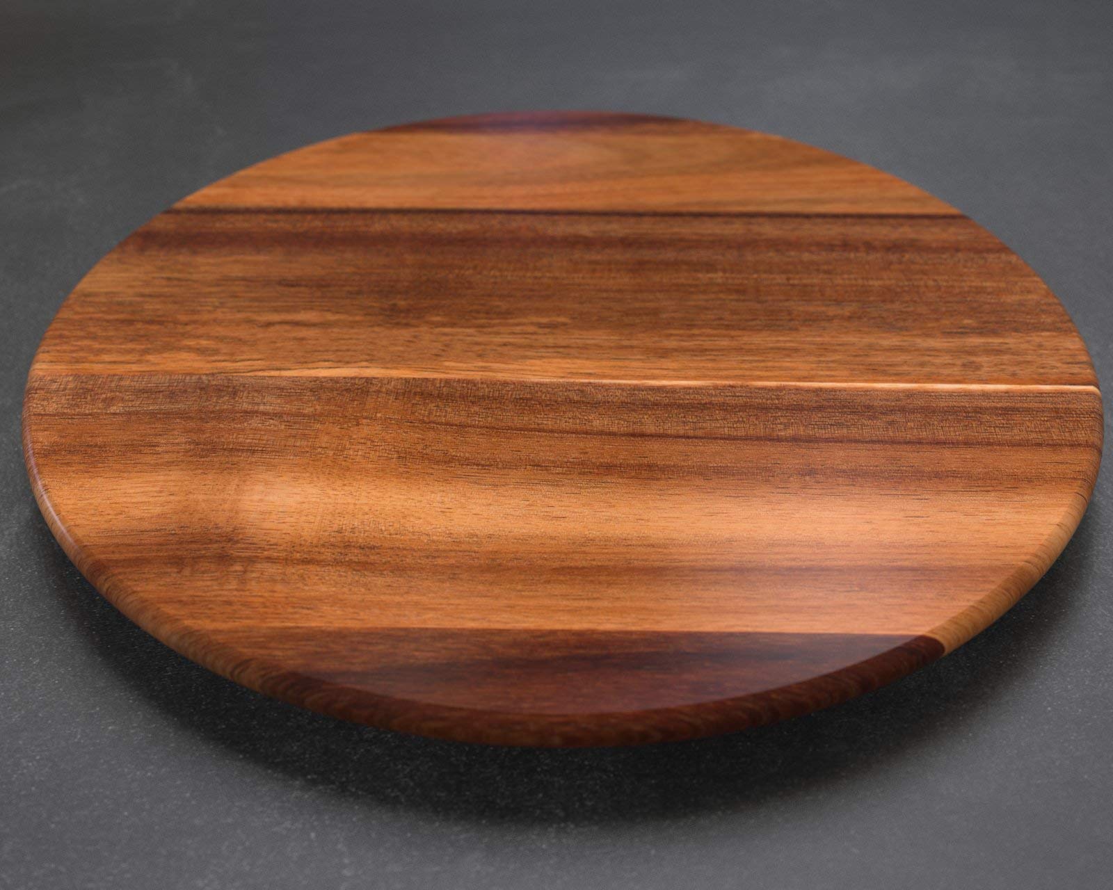 **Personalized Engraved Wood Lazy Susan Turntable - Custom Mother's Day, Anniversary Gift for Mom & Wife - Perfect for Dining Table, Kitchen, and Home Decor**