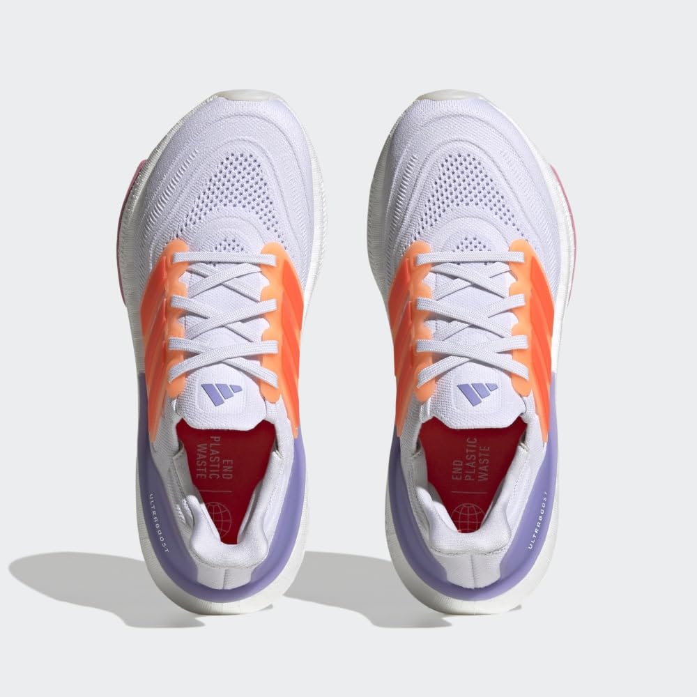 adidas Ultraboost Light Women's Running Shoes - White, Size 8 | Comfortable & Supportive for Jogging, Gym Workouts & Daily Wear