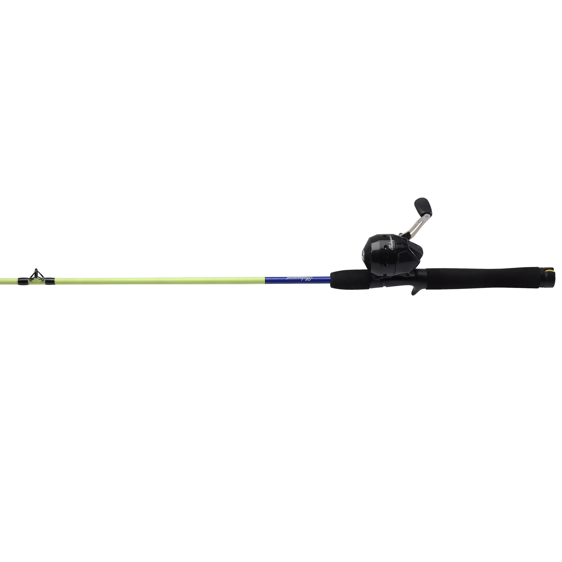 Catch More Fish® Lake Pond Spincast Fishing Rod - Yellow Spinning Rod for Freshwater Fishing, Perfect for Lake & Pond Angling | Great Gift for Fishing Enthusiasts