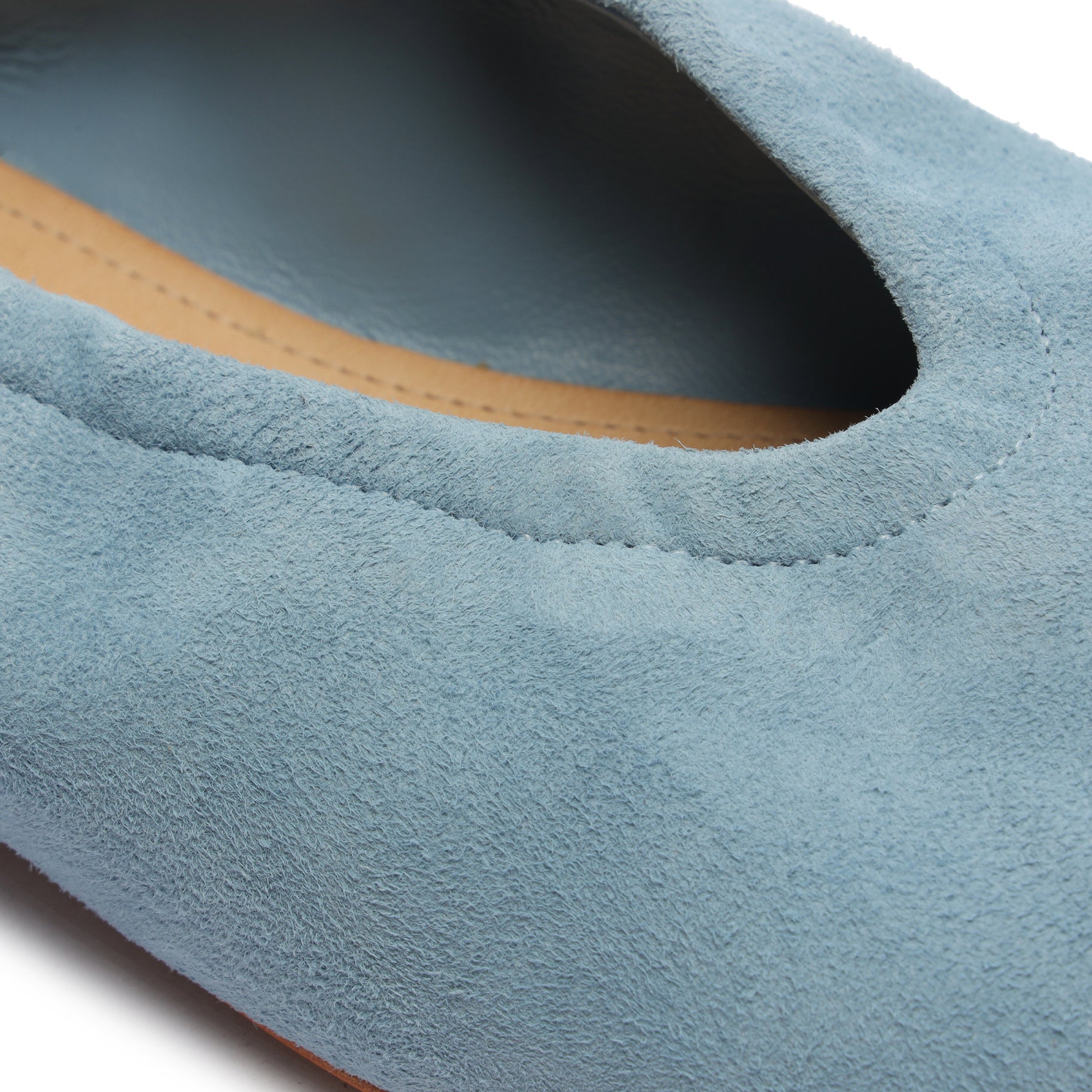 Eudora Nubuck Leather Flats for Women - Comfortable Slip-On Loafers for Casual Wear, Office & Travel | Soft & Stylish Everyday Shoes
