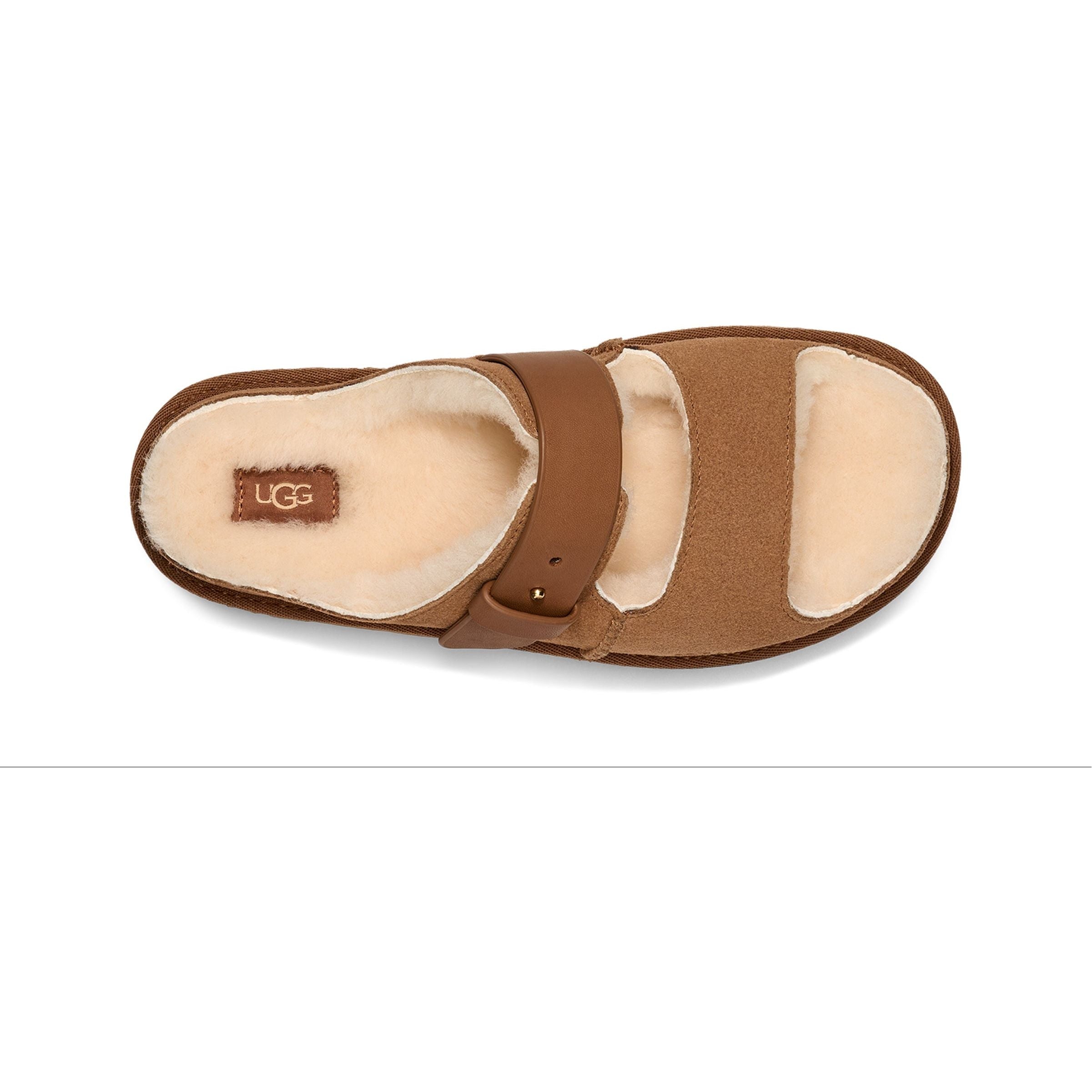UGG Women's Greenport Strap Slide Sandals - Comfortable Summer Casual Shoes for Beach, Pool & Outdoor Wear