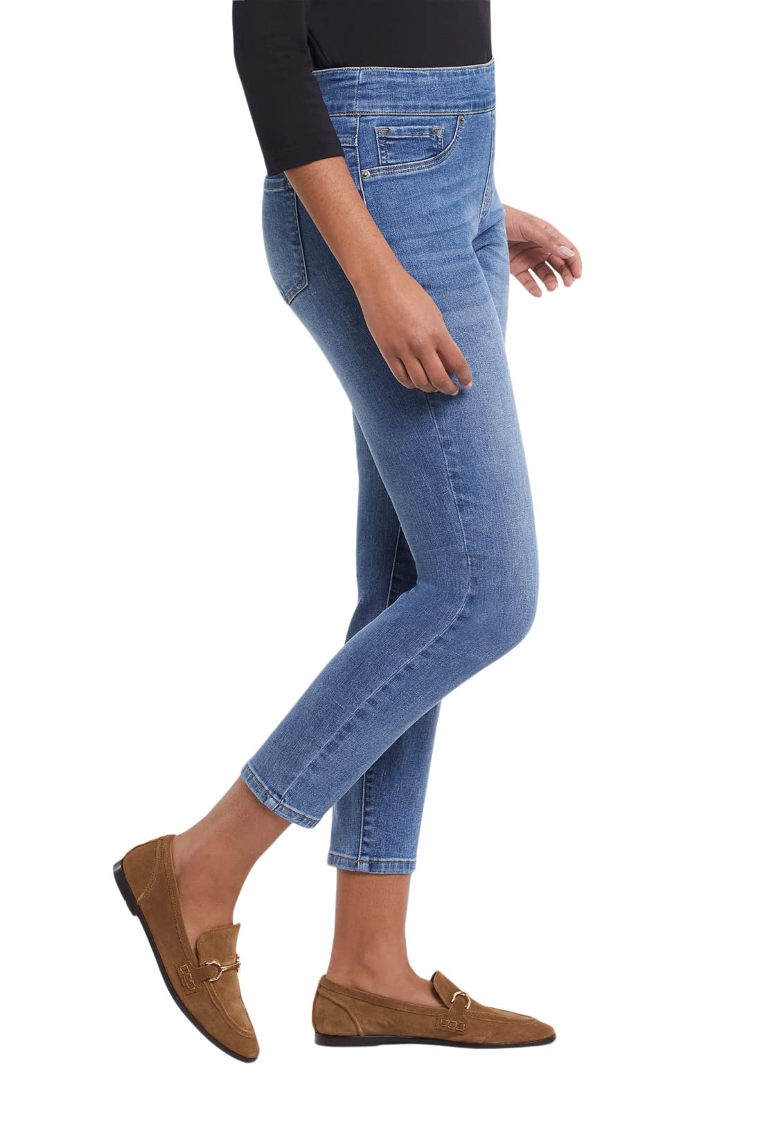 Tribal Women's Denim Jeggings - Comfy Ankle Pants for Casual Wear