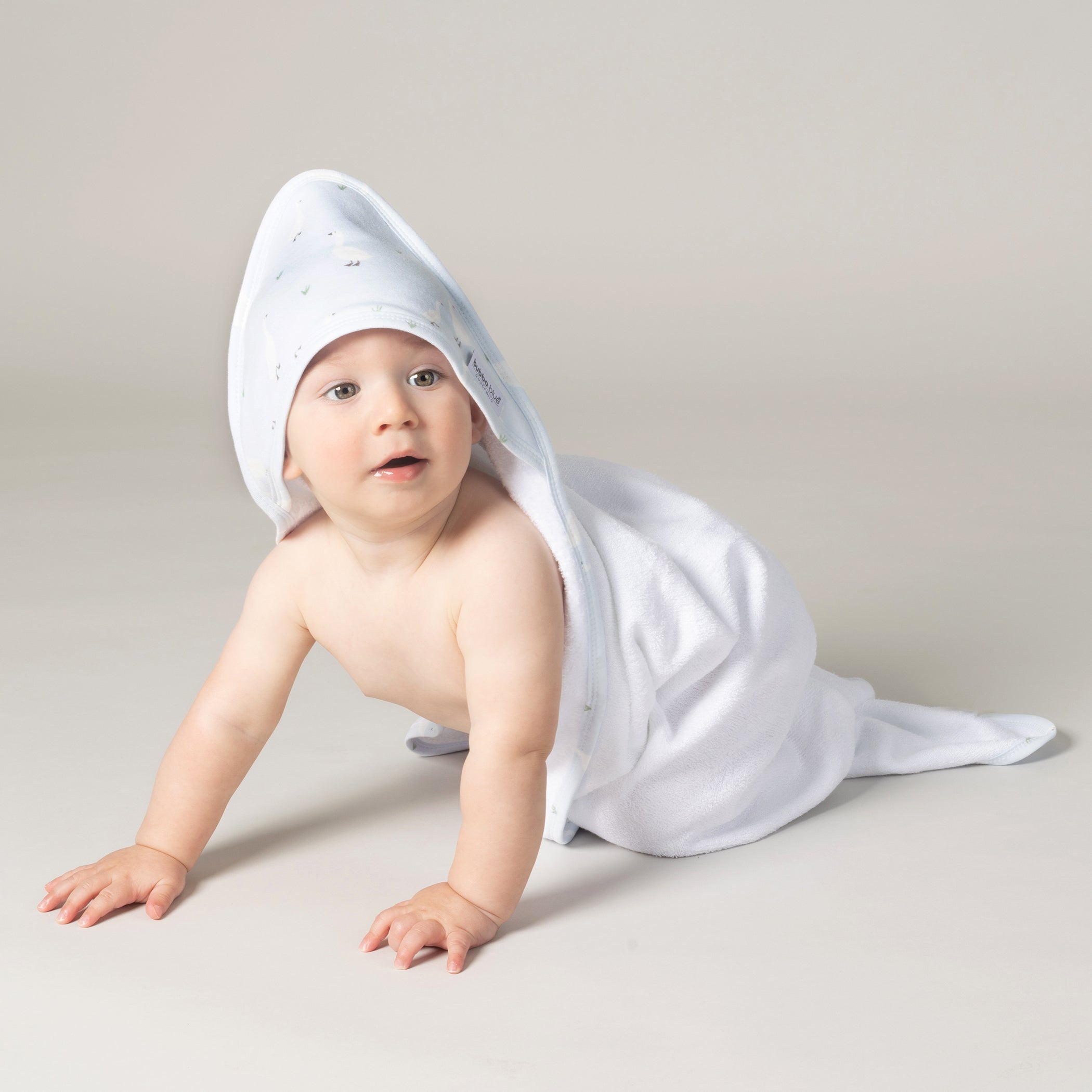 Premium 2-Pack Hooded Baby Towel Set - Soft Sky Blue & Almond for Newborns, Infants & Toddlers - Perfect for Bath Time, Swimming & Beach Outings