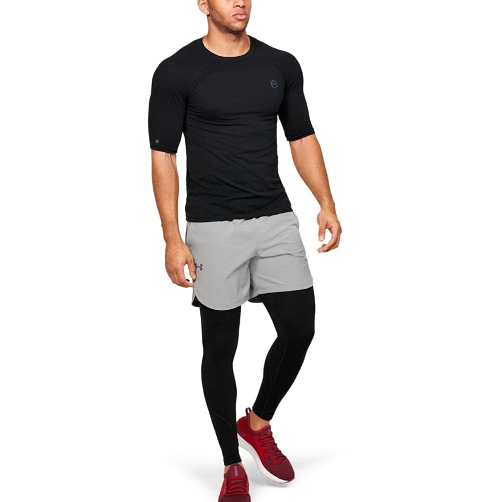 Under Armour Rush Seamless Compression T-Shirt for Men - Moisture Wicking Workout Shirt, Breathable Gym Tee for Running & Training - AW20 Collection