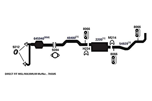 AP Exhaust Pipe 48480 - Durable Performance for Cars & Trucks