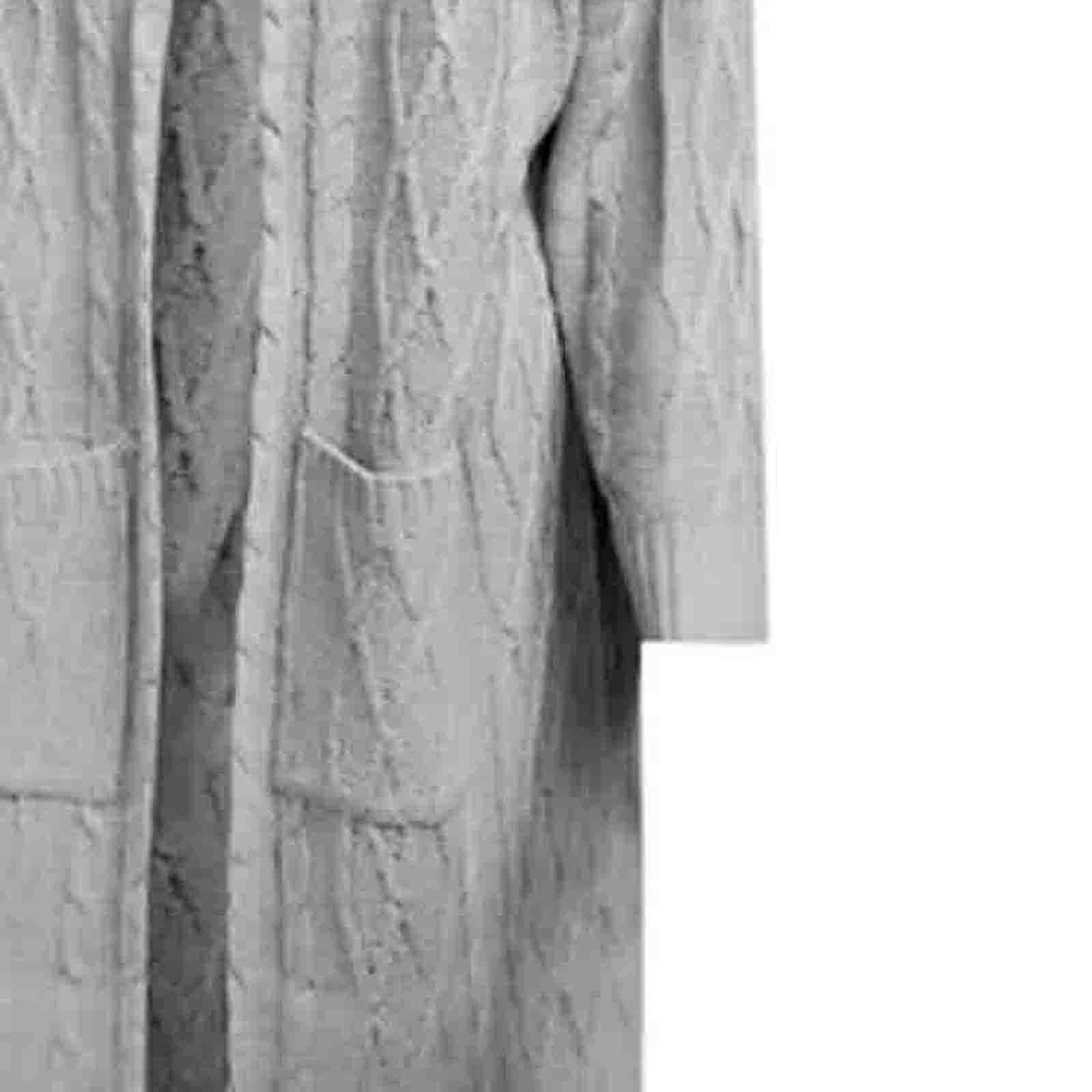 JEGULV Women's Hooded Chunky Knit Cardigan Sweater - Open Front Long Outwear Solid Color Overcoat for Casual Wear, Office & Fall Layering