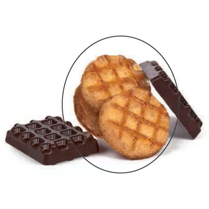 Non-Stick Round Waffle Maker with 18 Cooking Forms - Perfect for Breakfast, Brunch & Family Gatherings