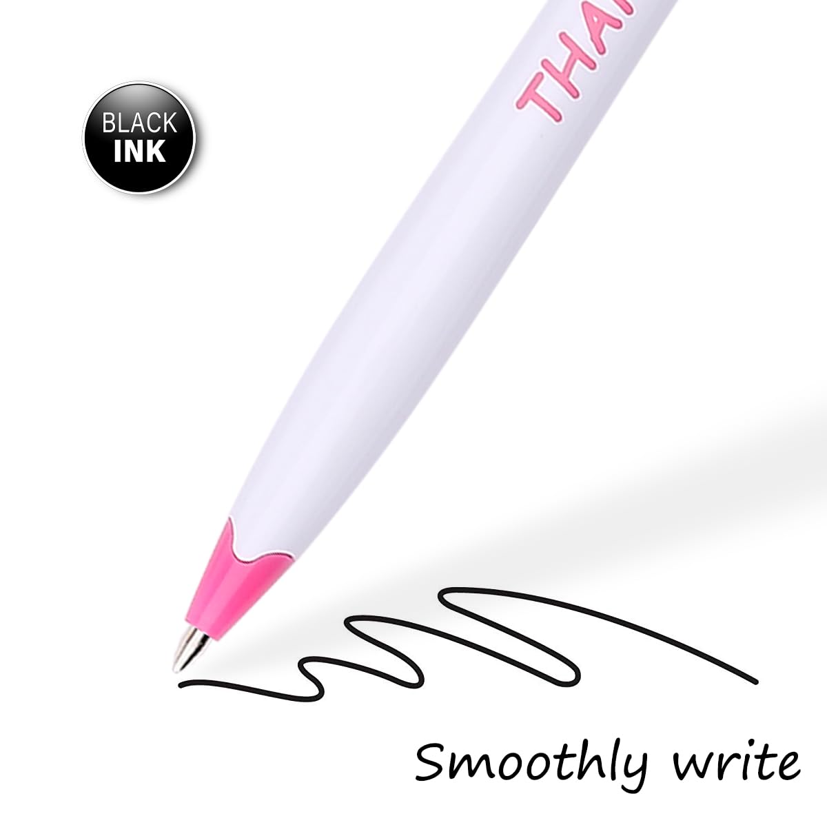 36 Pack Cute Pink Doctor Pens - Thoughtful Thank You Gifts for Doctors, Nurses, Medical Staff & Healthcare Workers - Perfect for Hospitals, Clinics, Pharmacy & Office Appreciation