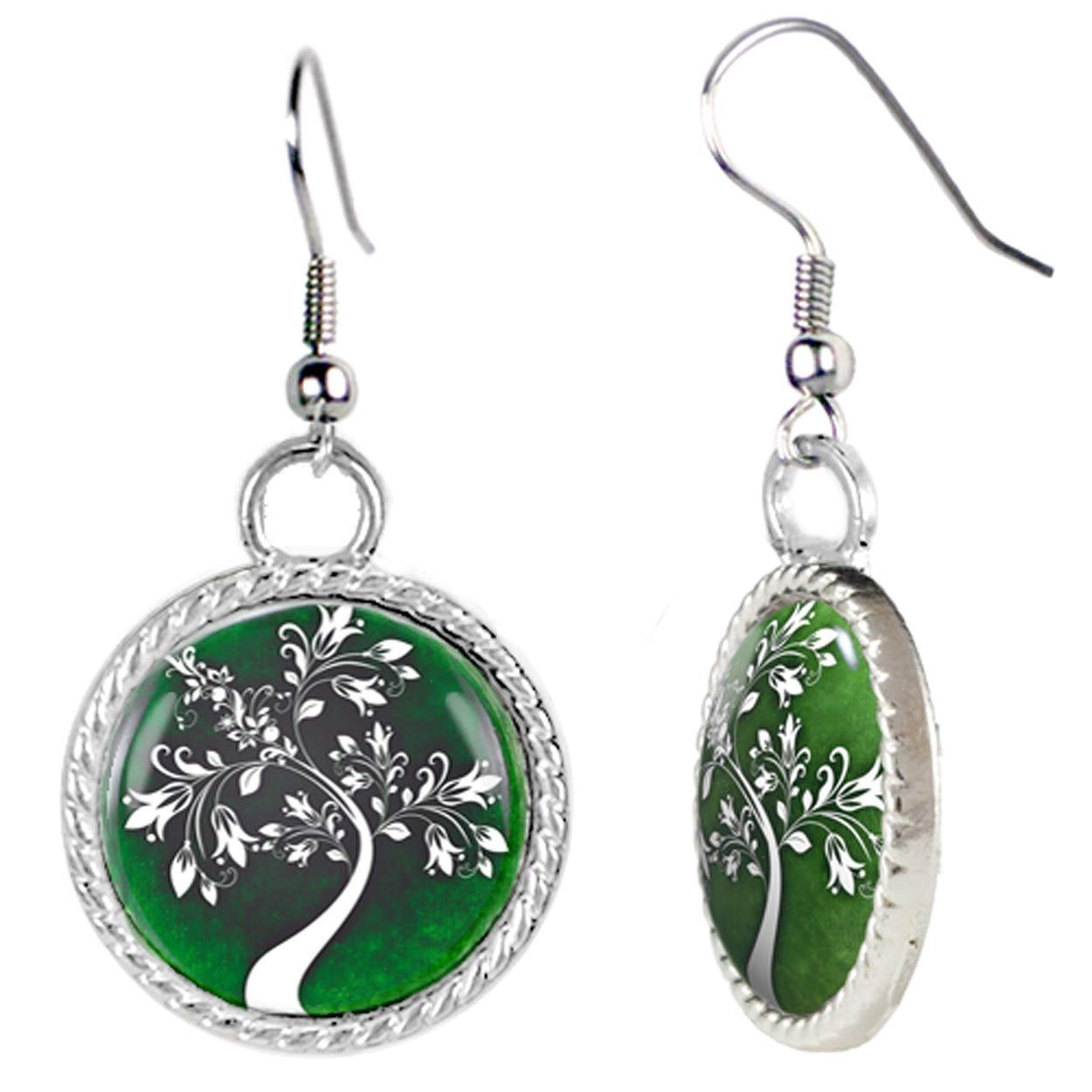 Geek Game Earrings - Superhero Juggling Games Text Illustration Jewelry for Gamers | Perfect for Cosplay, Comic Con & Gaming Events