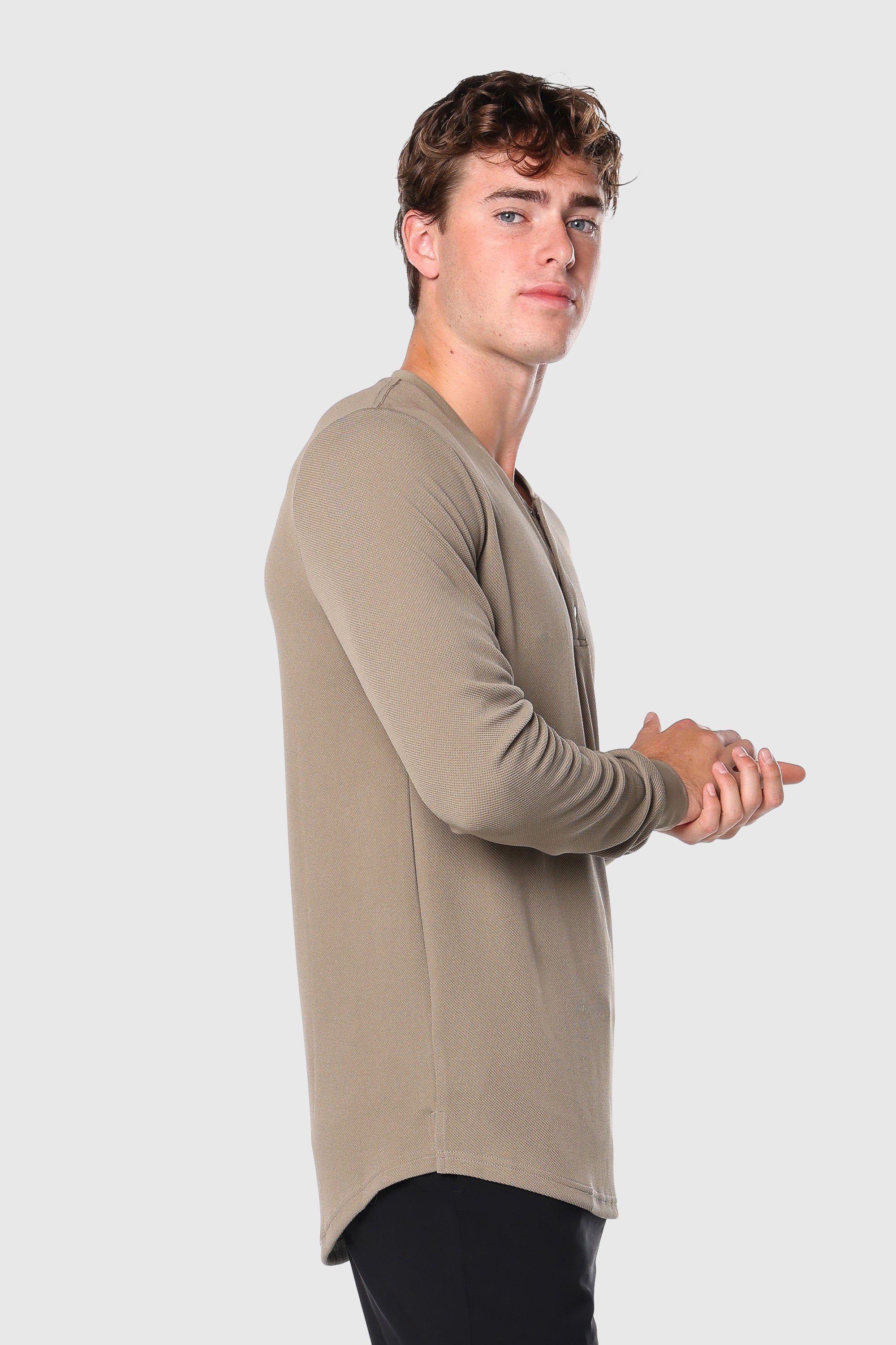 Club Henley Men's Casual Short Sleeve T-Shirt - Soft Cotton Comfort Fit for Everyday Wear | Perfect for Summer Outings, Beach Trips, and Relaxing at Home