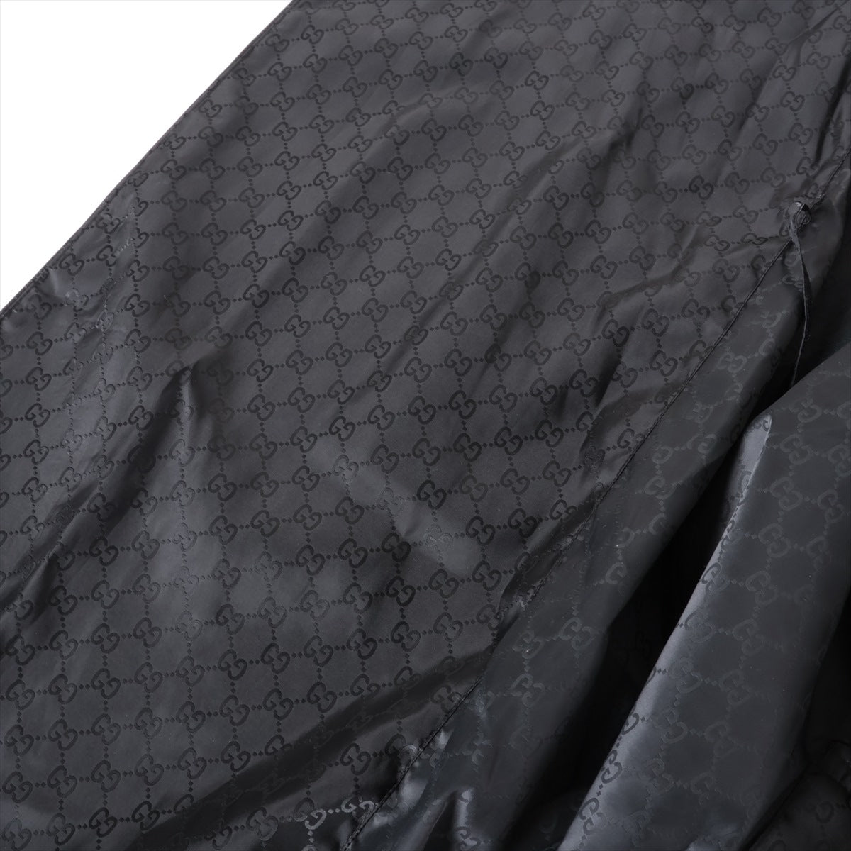 Gucci GG Nylon Belted Wrap Coat for Women - Black Luxury Trench Coat with Signature GG Logo | Perfect for Office, Evening Events & Fall Fashion