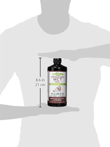 Nature's Way Pure Coconut MCT Oil - 14g MCTs Per Serving, No Fillers, 30 Fl Oz (Pack of 6) | Keto Diet, Coffee Booster & Energy Supplement for Weight Management