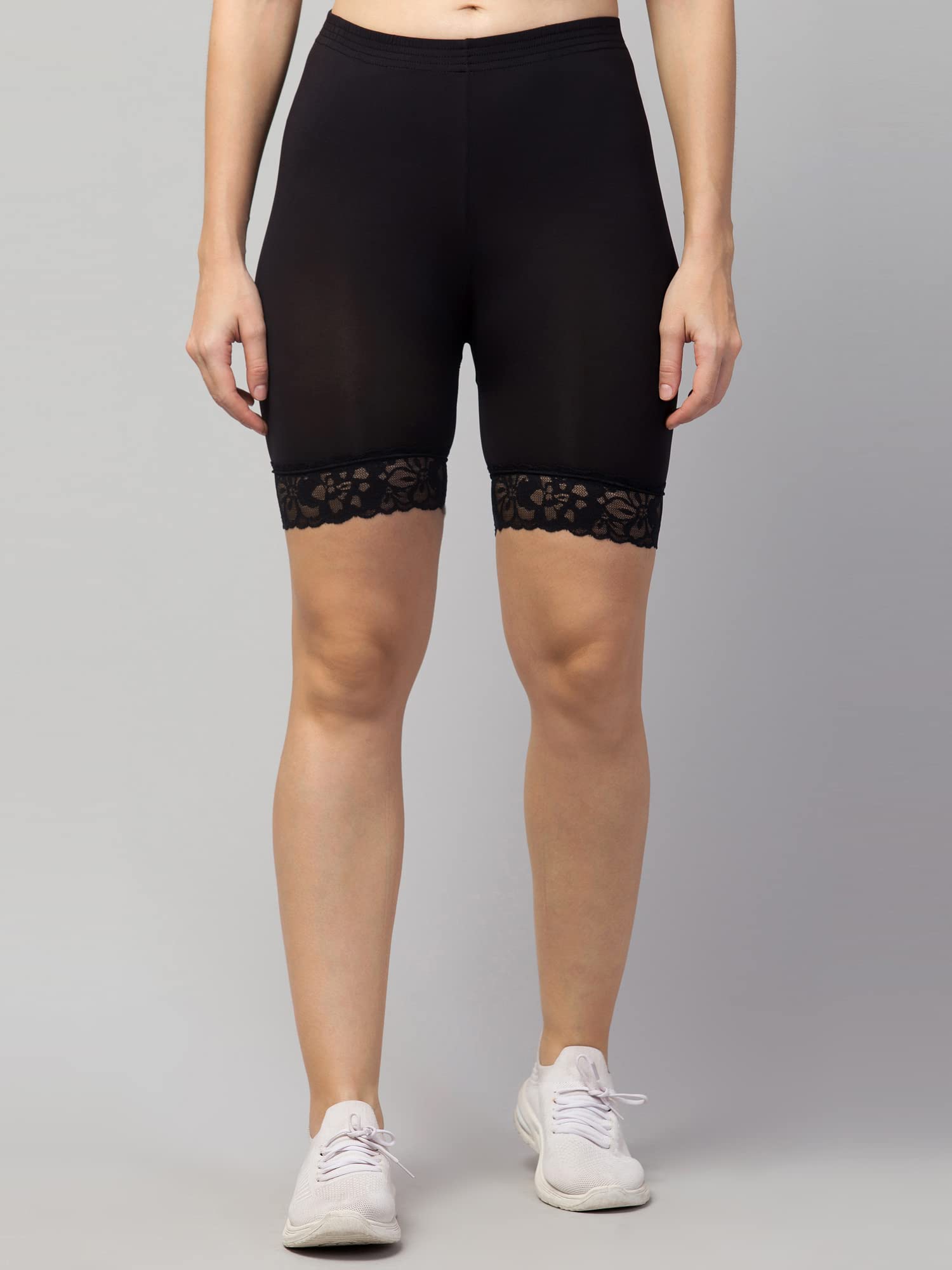 ARSHEEN ADORE Women's High Waist Yoga Shorts - Tummy Control Workout Biker Running Athletic Compression Shorts | Butt Lifting Gym Shorts for Women - Perfect for Yoga, Cycling & Fitness Training (BT302)