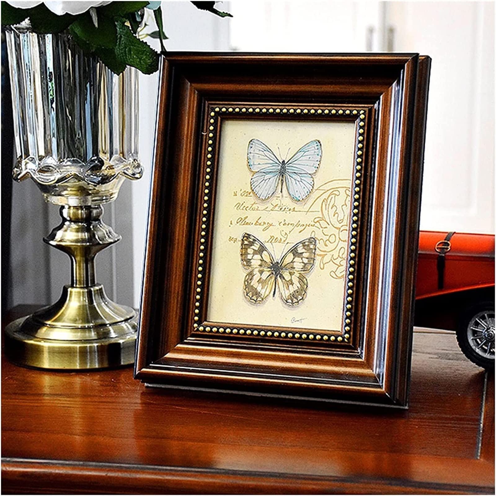 Wall Mounted Photo Frame Collage - Decorative Picture Frames for Home & Office - Perfect for Living Room, Bedroom, or Desktop Display - Home Decor Gift Idea