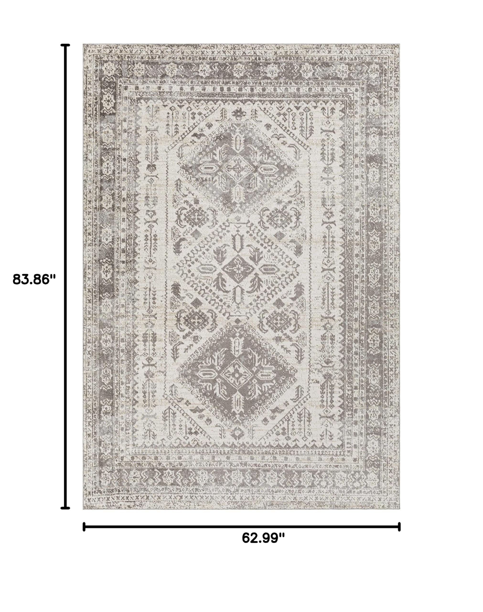Hauteloom Machine Washable Area Rug 5'3
