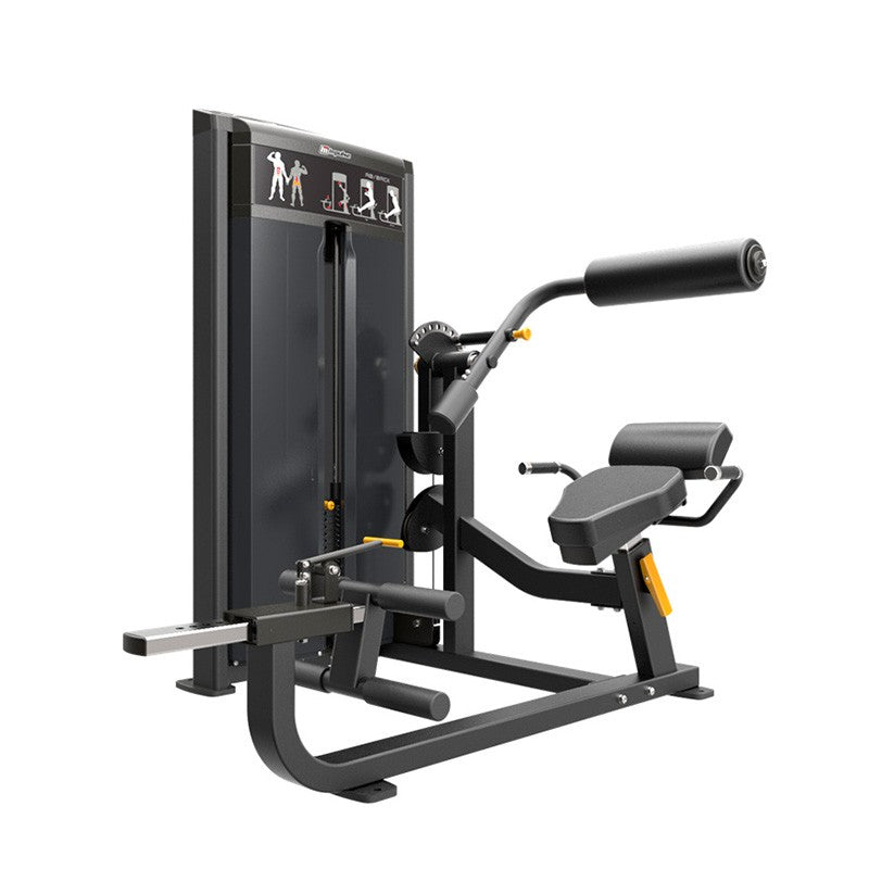 IF9334 Ab and Back Extension Machine - Home Gym Equipment for Core Strength & Lower Back Pain Relief - Perfect for Home Workouts & Physical Therapy