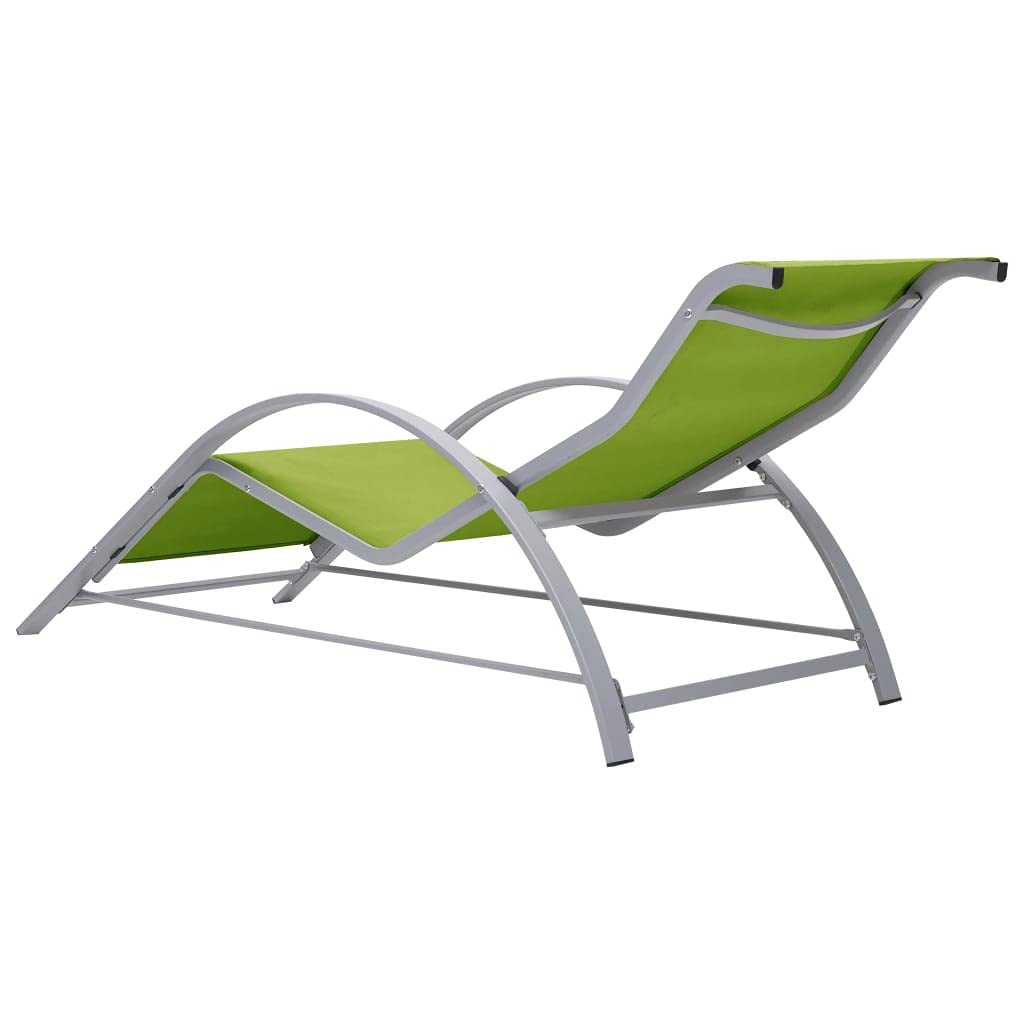 Outdoor Chaise Lounge Chair Recliner - Textilene & Aluminum Sun Lounger for Patio, Garden, Deck, Beach - Weather-Resistant Sunbathing Recliner | Perfect for Poolside Relaxation, Backyard Lounging & Coastal Getaways