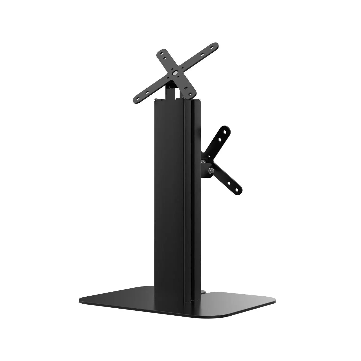 Dual VESA Compatible Table Mount for POS Systems - Adjustable Monitor Stand for Retail, Restaurant & Office Use