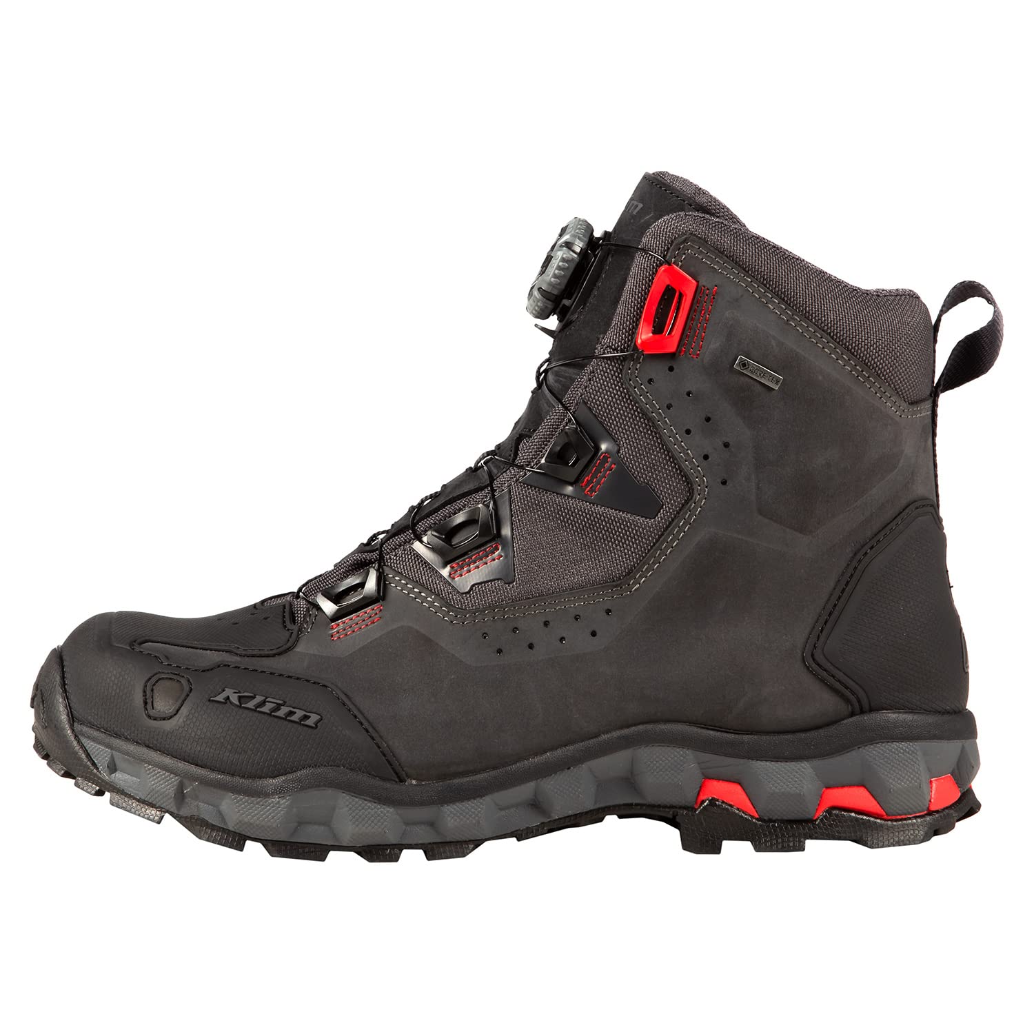 KLIM Men's Outlander GTX Waterproof Motorcycle Boots - Durable Riding Boots for Adventure & Cruiser Bikes - Ideal for Long Distance Touring & Off-Road Motorcycling