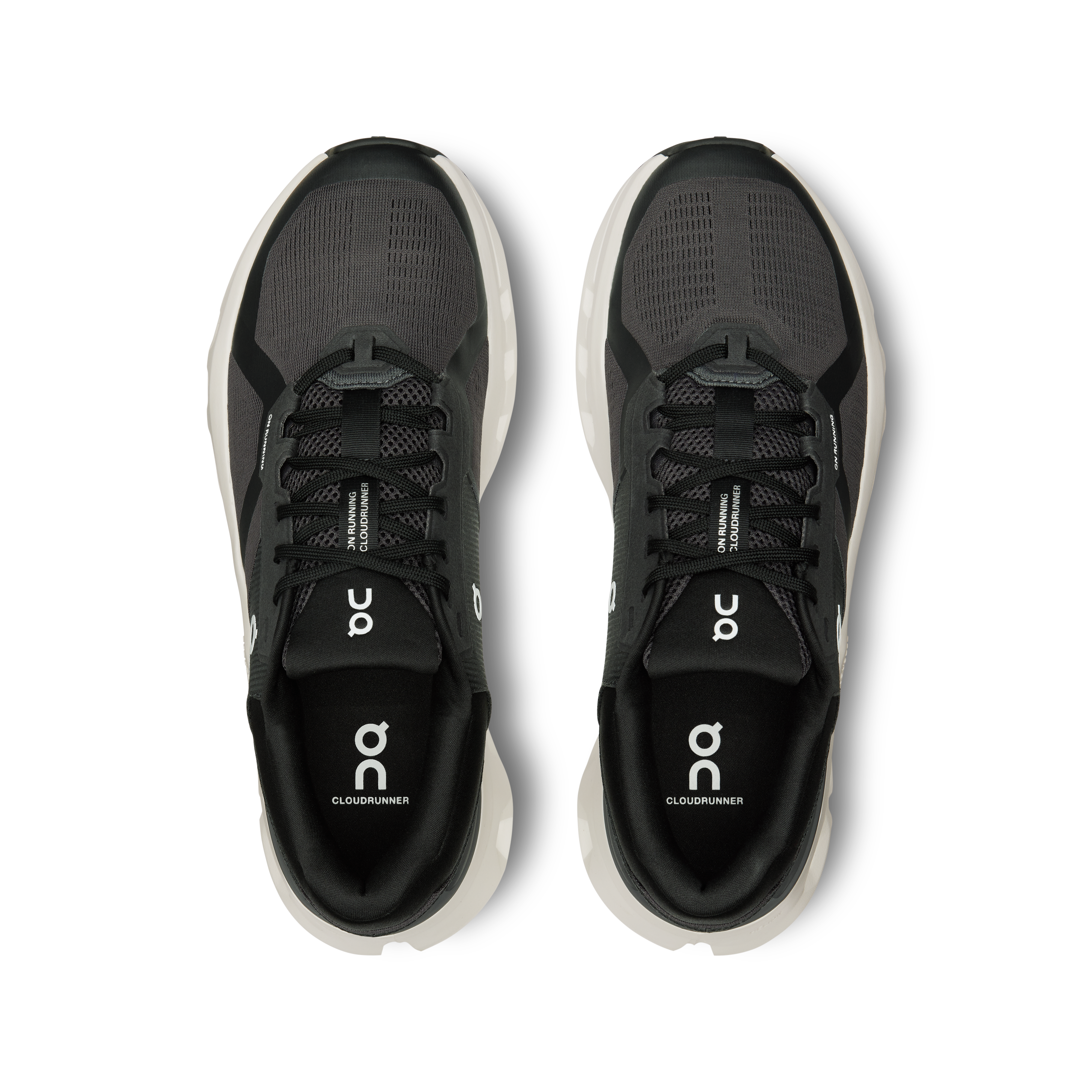 On Running Men's Cloudrunner 2 Running Shoes - Lightweight & Cushioned for Marathon Training (Eclipse/Black) | Perfect for Road Running, Jogging & Gym Workouts