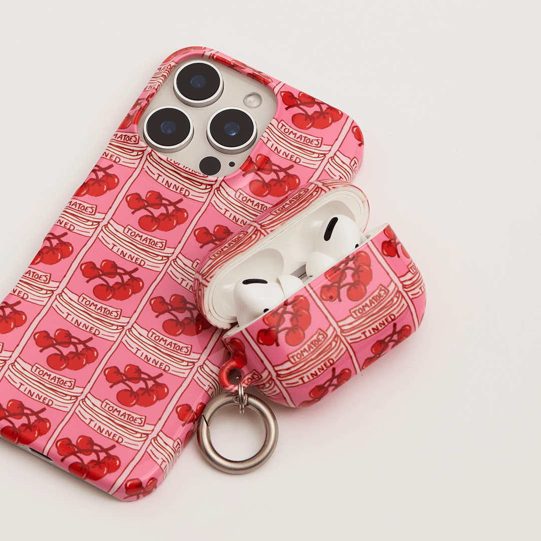 Premium AirPods Pro Case with Tinned Tomatoes Design - Durable Protective Cover for Apple AirPods Pro (2019-2023) - Perfect for Travel, Workouts & Everyday Use