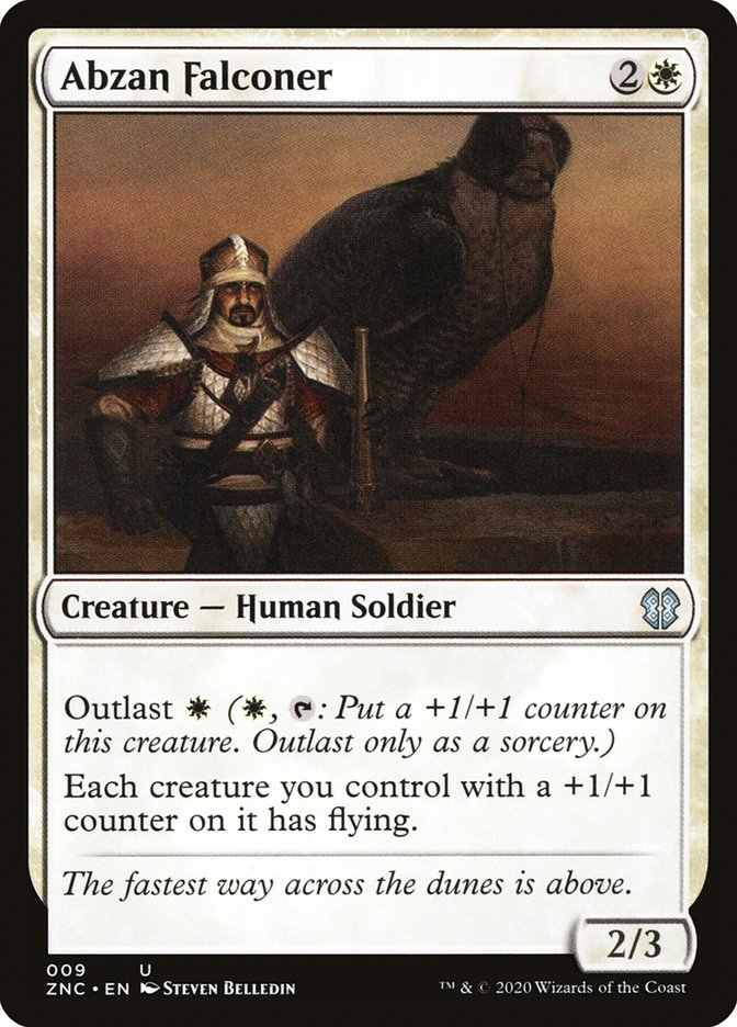 Abzan Falconer - Zendikar Rising Commander MTG Card - Perfect for Commander Decks & MTG Game Nights