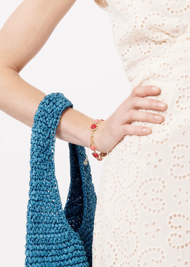 Patti Bracelet for Women - Stylish Fuchsia Adjustable Bangle - Perfect for Casual Wear, Parties & Gifts