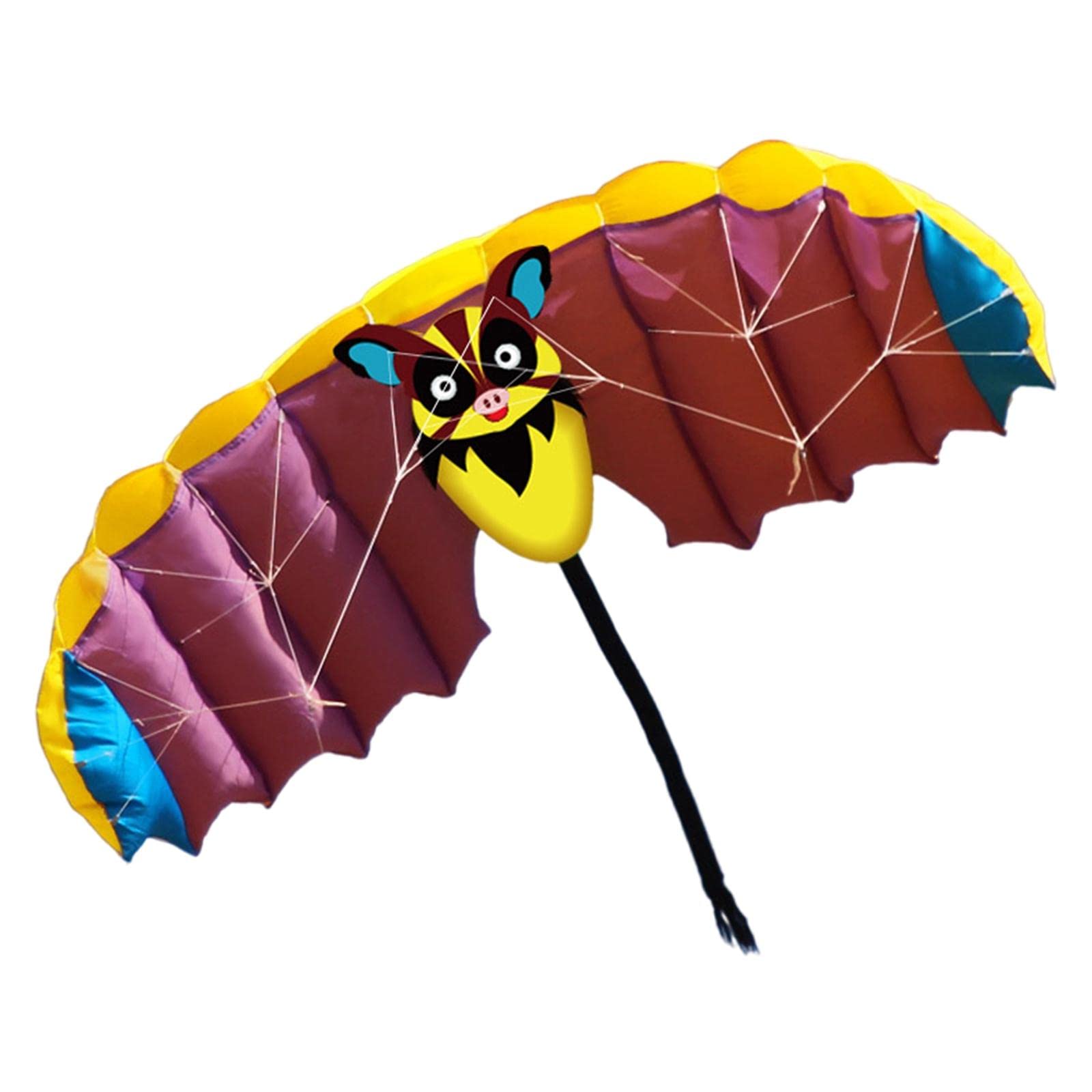 Milageto Cartoon Kite - Dual Line Flying Kite for Kids & Adults, Outdoor Educational Toy for Camping, Beach & Park Fun - Perfect for Family Activities & Outdoor Adventures