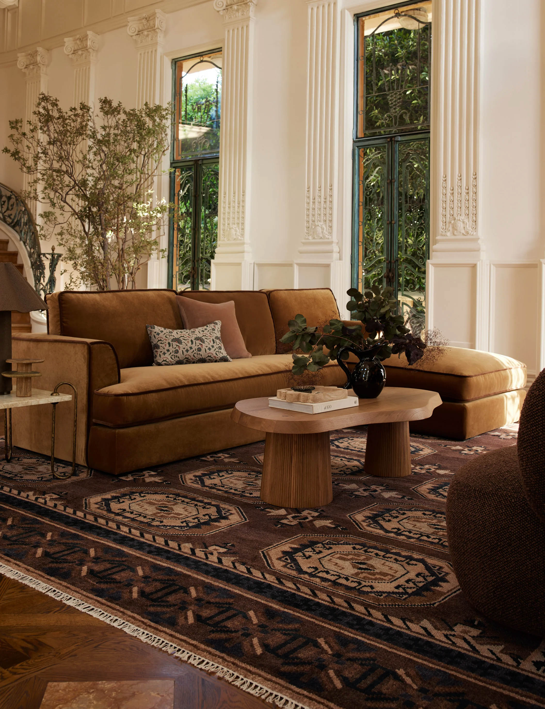Hand Knotted Wool Rug - Premium Quality, Soft & Durable - Perfect for Living Room, Bedroom, or Office Decor