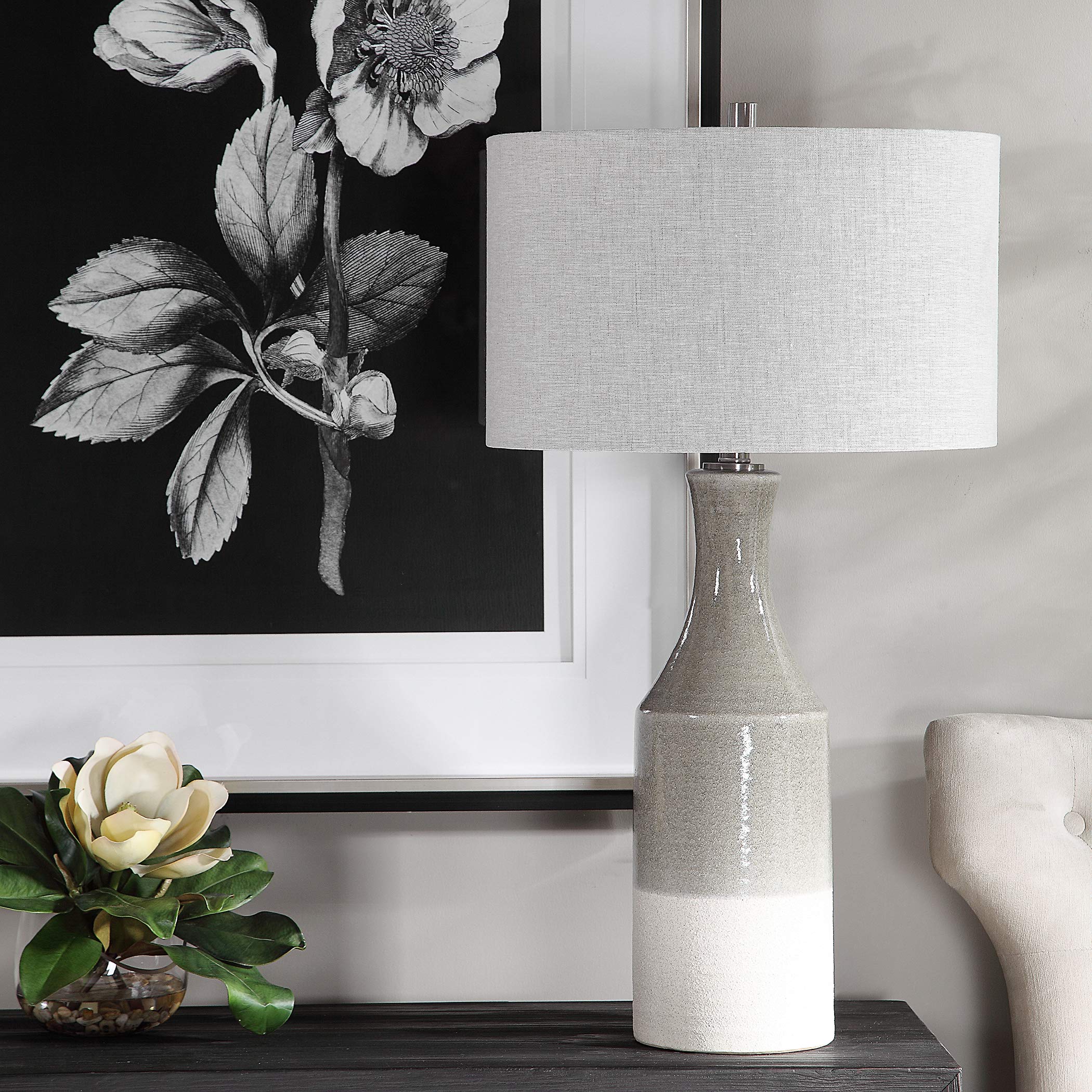 Savin Ceramic Table Lamp - Modern Home Decor, Bedside & Living Room Lighting for Cozy Ambience