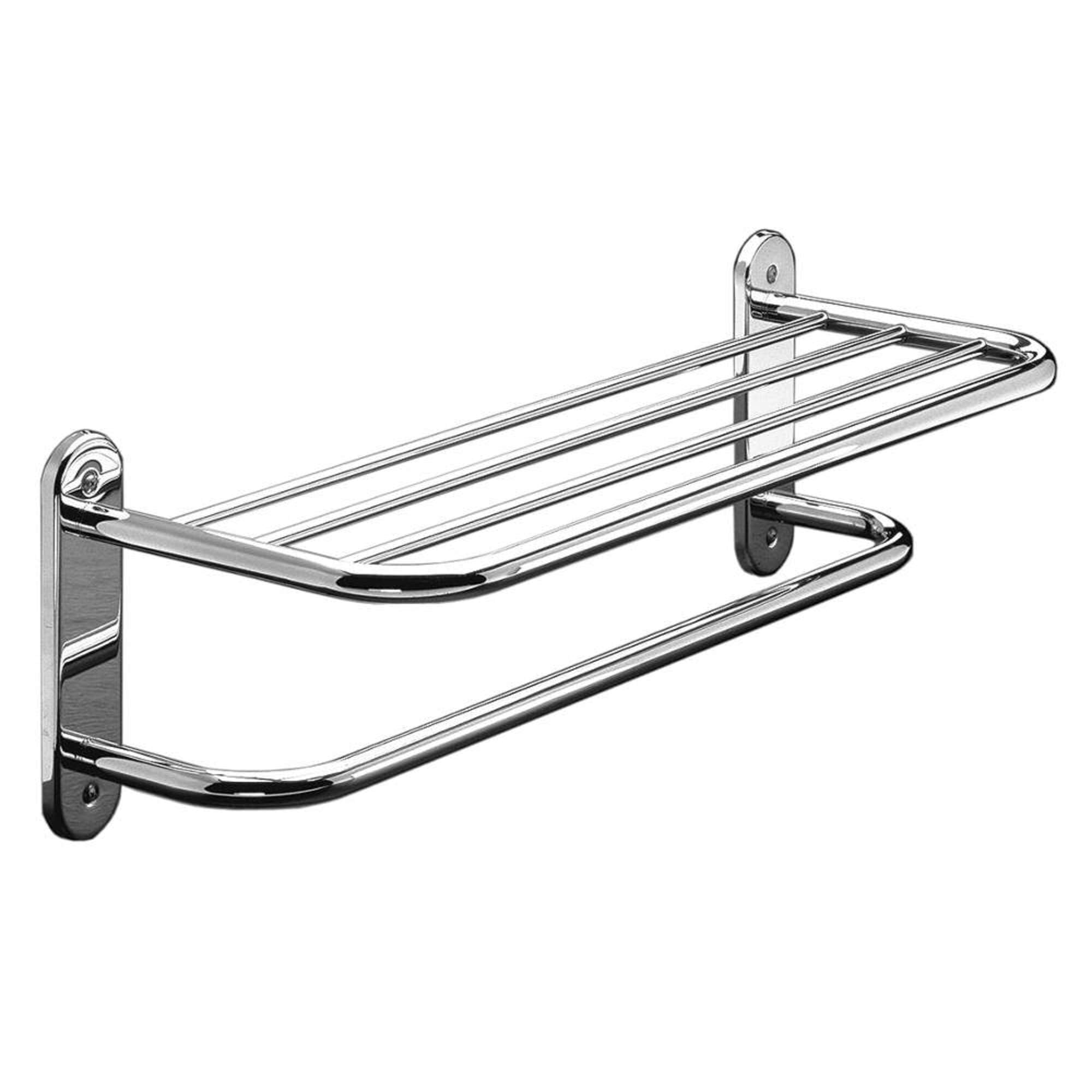 Stainless Steel Wall Mounted Towel Rack - Rustproof Bathroom Towel Holder for Kitchen & Bathroom - Perfect for Spa, Gym, and Home Decor