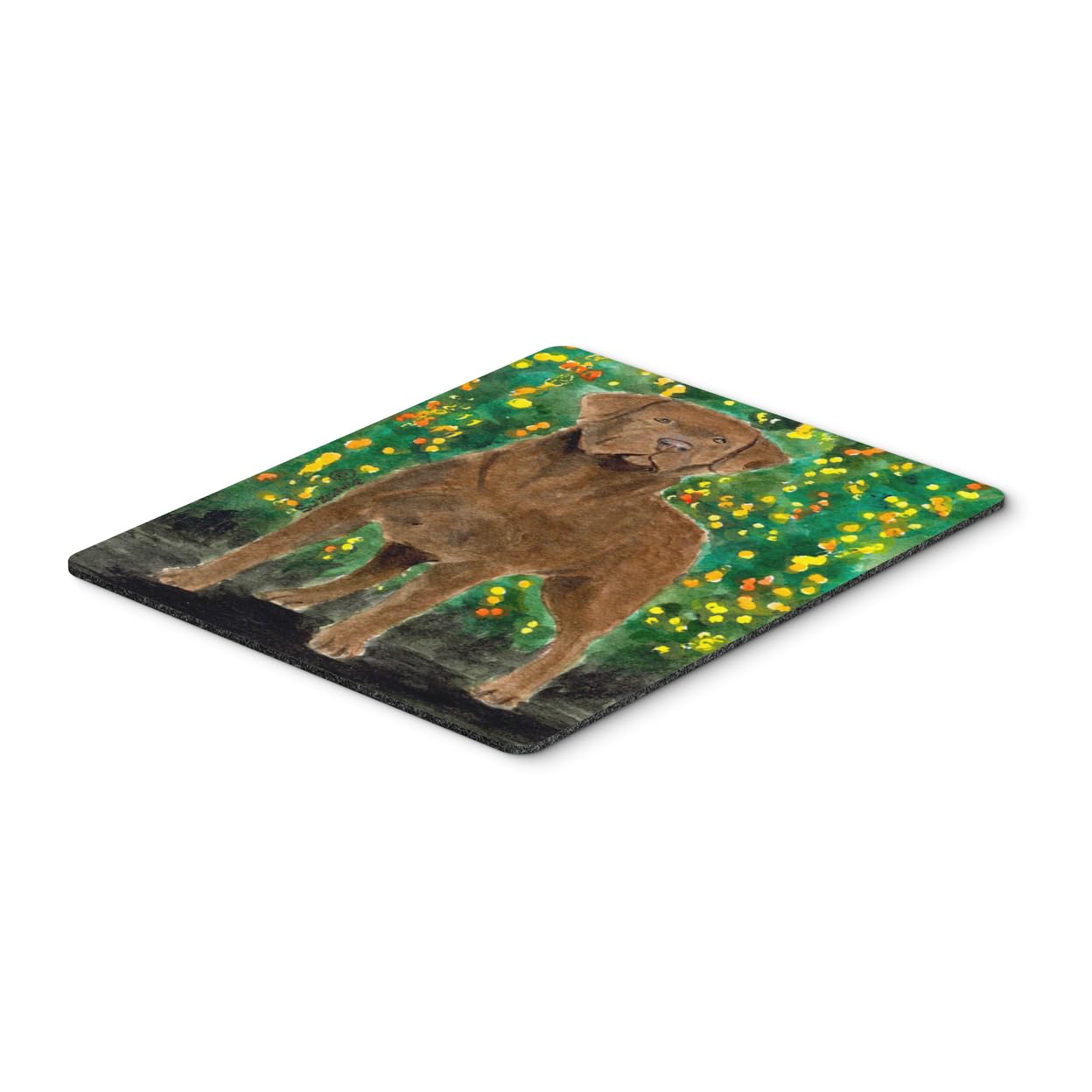 Chesapeake Bay Retriever Mouse Pad & Trivet - Large Washable Non-Slip Desk Mat for Home Office, Gaming & Computer Work - Dog Lover Gift & Kitchen Hot Pad
