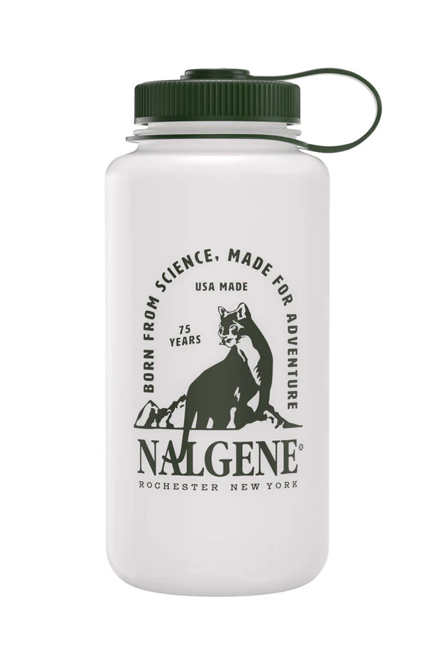 32oz Wide Mouth HDPE Water Bottle - 75th Anniversary Edition - Durable & Leak Proof for Outdoor, Gym & Travel Use