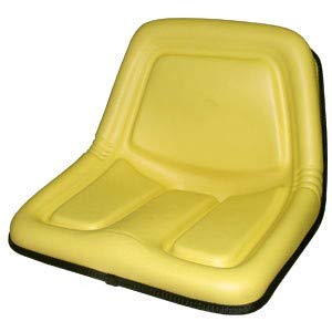 John Deere TY15863 High-Back Seat Replacement Part A-B1TY15863 - Compatible with Tractors & Heavy Equipment for Enhanced Comfort & Support