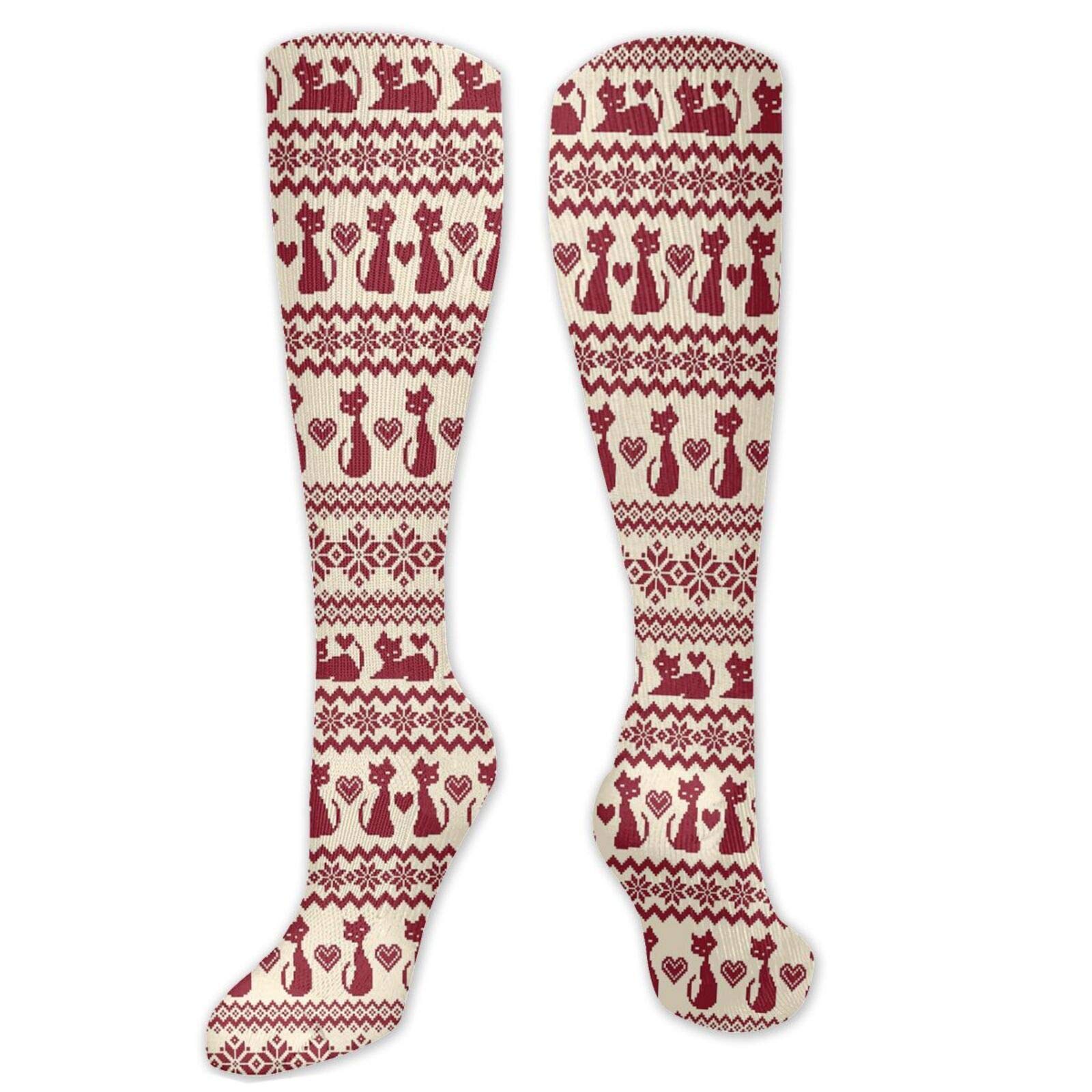 SARNFANS Funny Compression Socks for Women & Men - Improve Circulation, Running, Athletic Performance - Ideal for Nurses, Travel & Daily Use