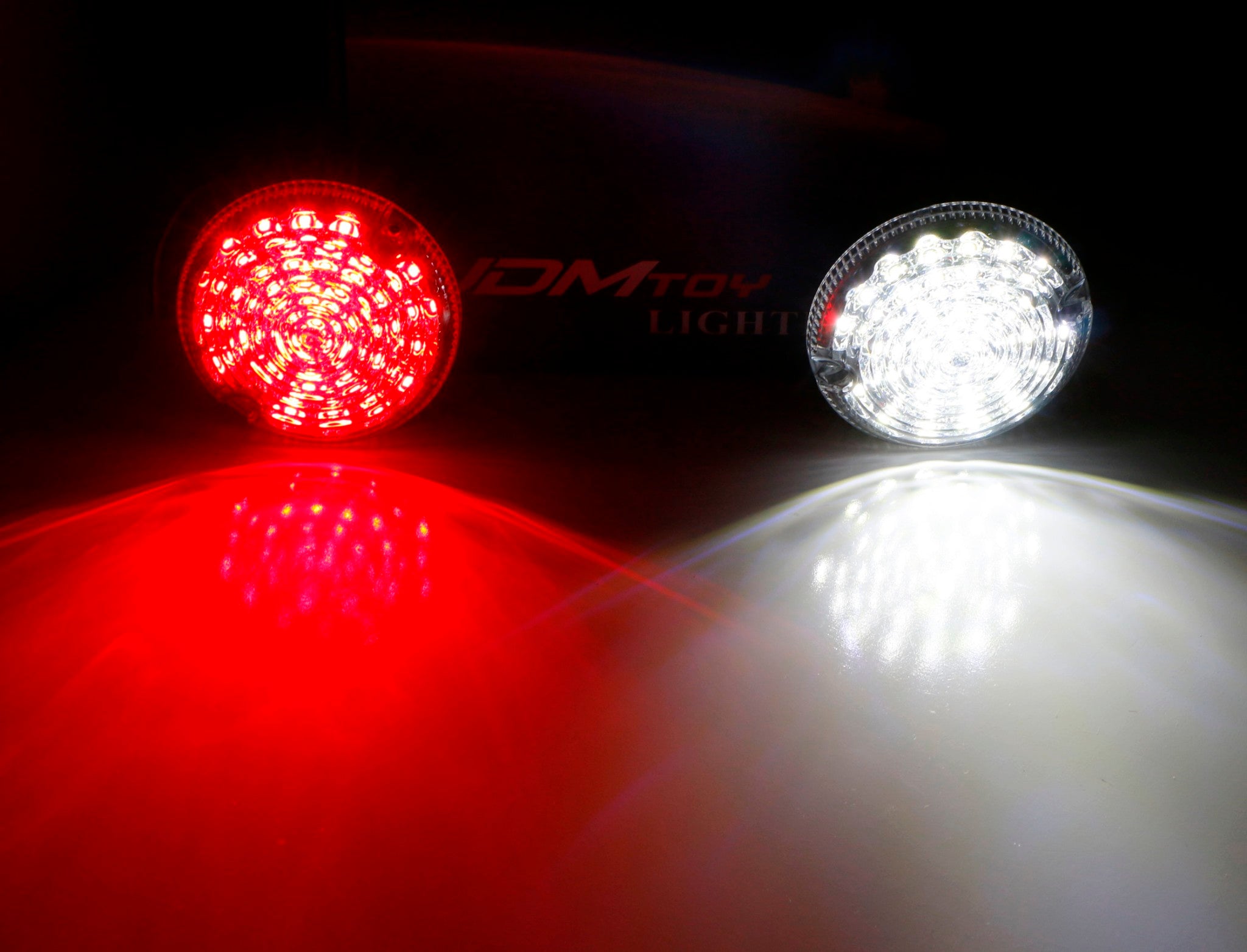 95mm NAS Style Clear Lens Full LED Headlight Upgrade Kit for Land Rover Defender LD - Off-Road & Night Driving Enhancement