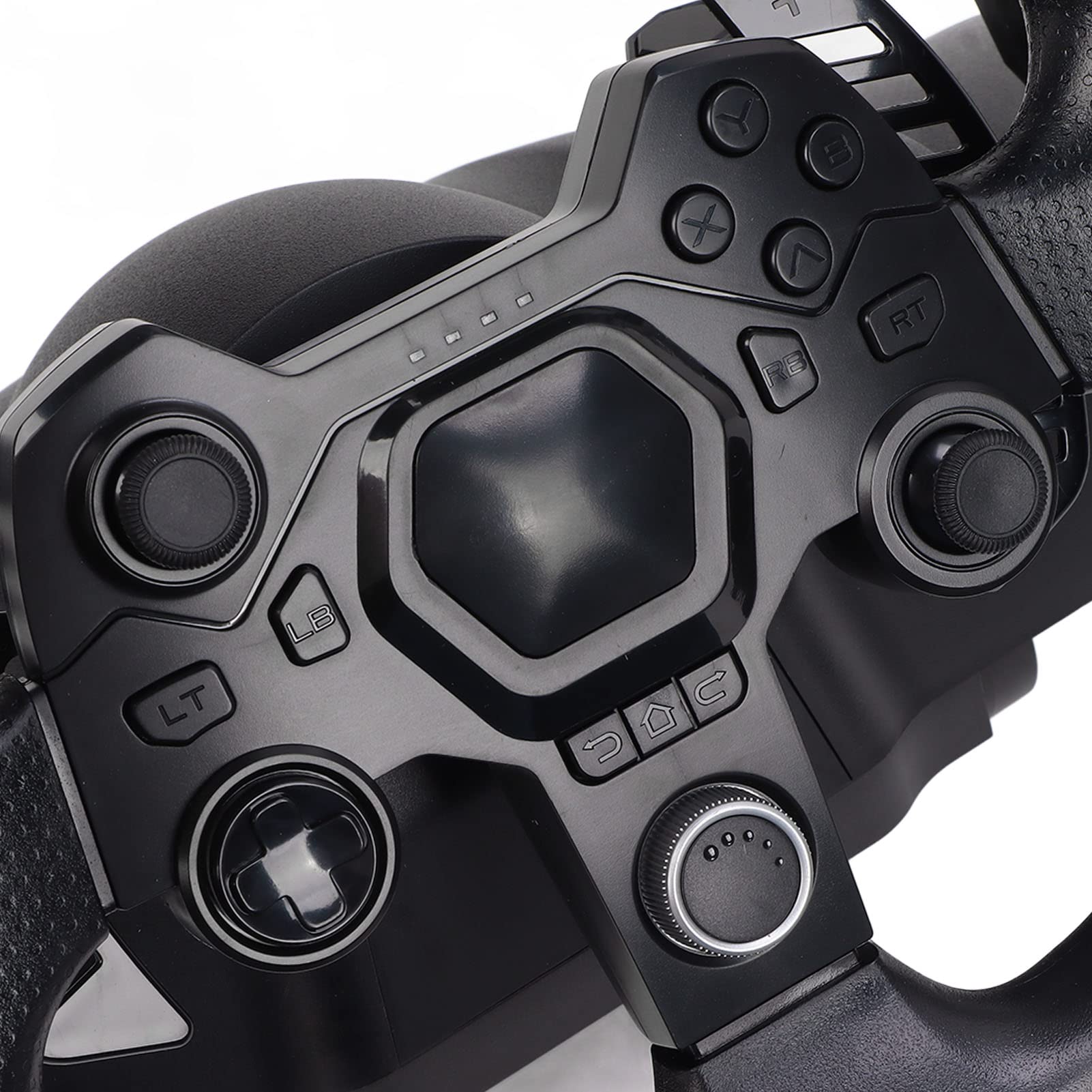 Annadue 270° Rotation Gaming Steering Wheel and Pedals for PC - USB Racing Wheel with 7-in-1 Controls | Perfect for Forza, Gran Turismo & Simulation Games