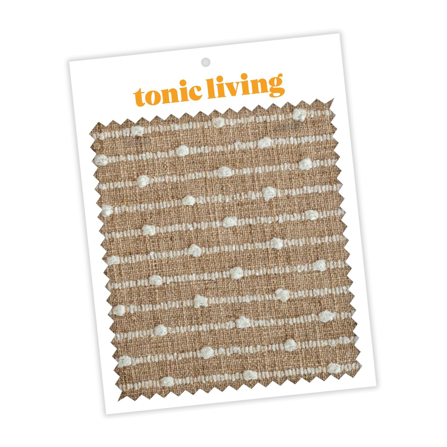 Arren Stripe Burlap Fabric - Premium Natural Jute Material for DIY Crafts, Home Decor & Upholstery | Perfect for Rustic Weddings, Gift Wrapping & Table Runners