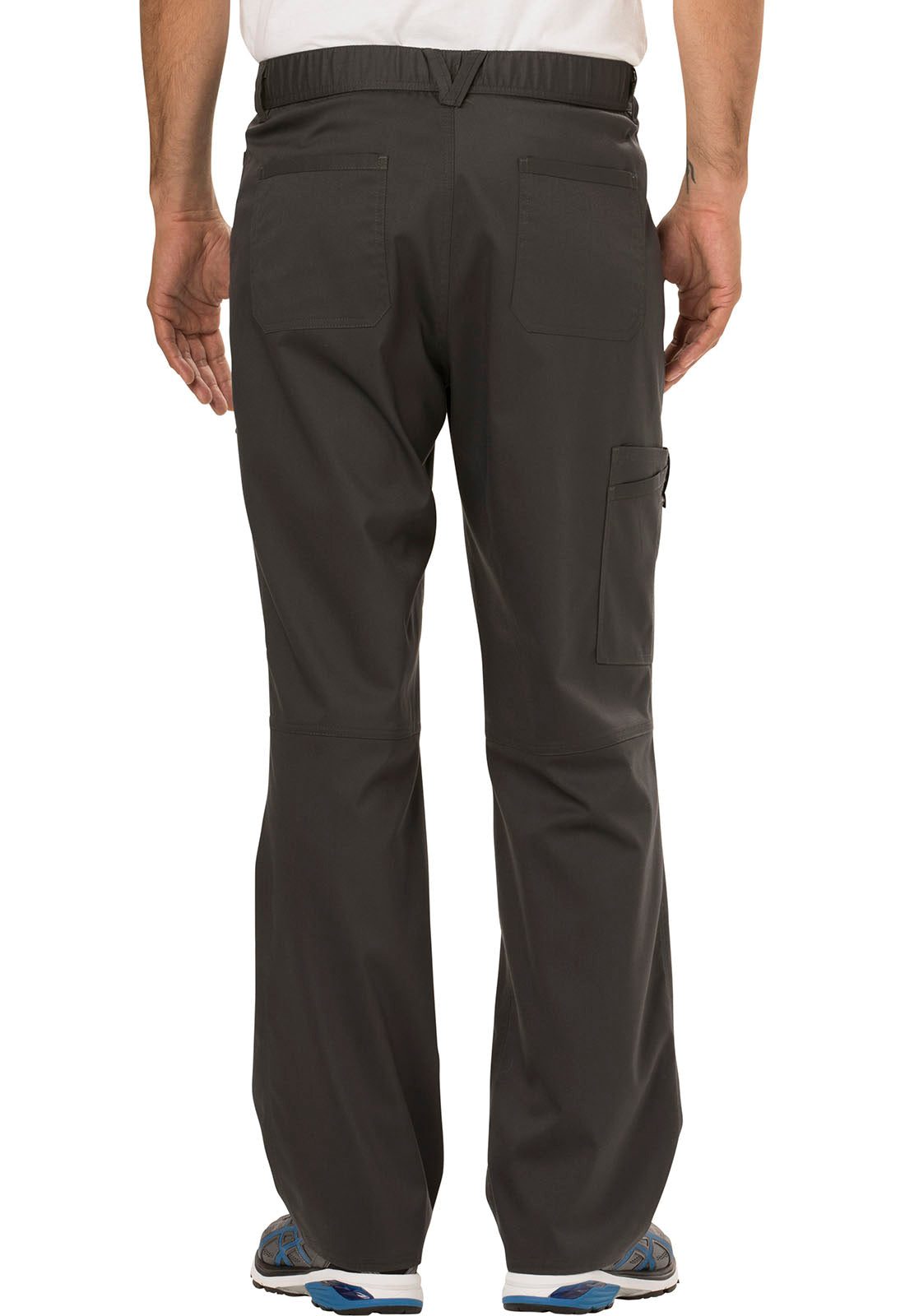 Men's 7 Pocket Fly Front Scrub Pants - Comfortable Medical Work Pants for Doctors, Nurses & Healthcare Professionals - Perfect for Hospital Shifts & Clinical Work