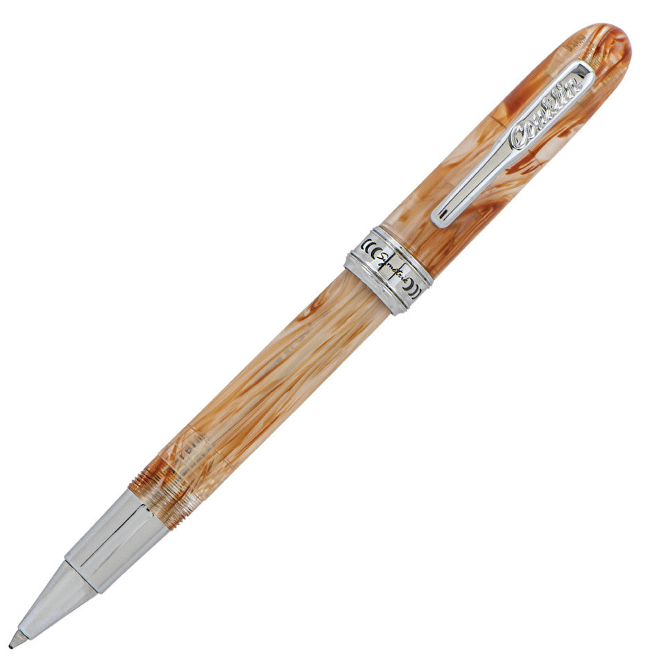 Conklin Symetrik Rollerball Pen - Caramel Sundae Color - Premium Writing Instrument for Office, School & Gift Giving - Smooth Ink Flow for Journaling, Note Taking & Signature Writing