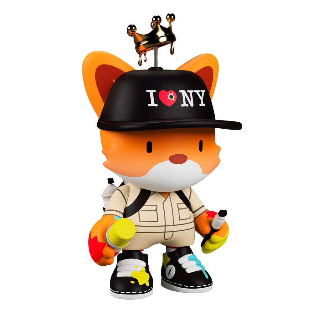 Superplastic Graf King 3 - Limited Edition King Janky The 9th Art Toy Collectible | Urban Street Art Decor & Vinyl Figure for Display