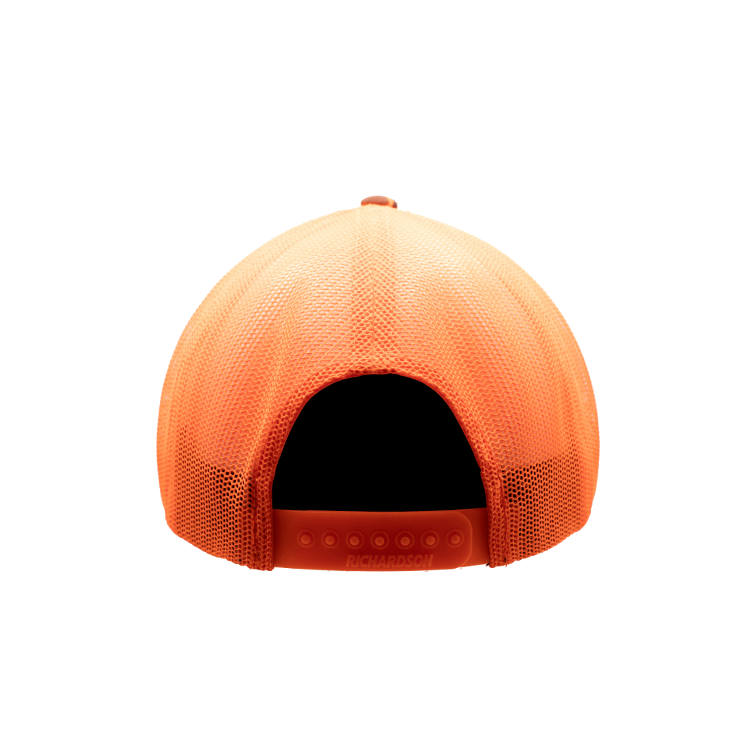 PB Stadium Snapback Hat - Blaze & Camo Design - Adjustable Baseball Cap for Men & Women - Perfect for Sports Games, Concerts and Streetwear Fashion