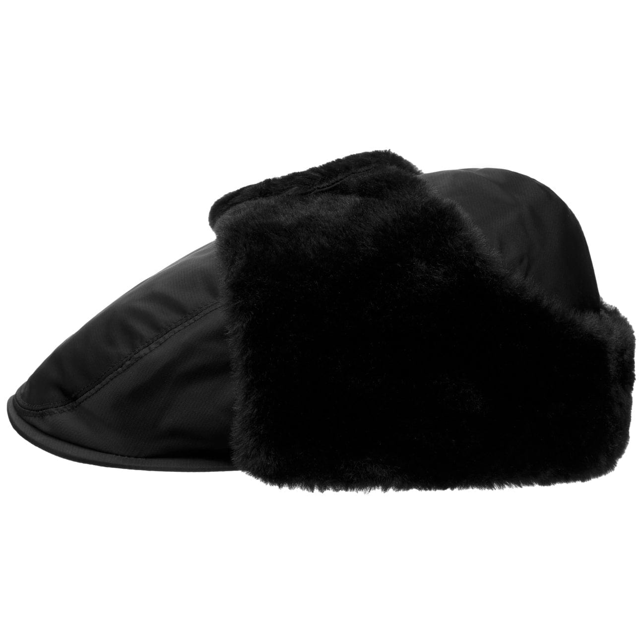 Kangol Atchison Flat Cap with Ear Flaps - Winter Warm Wool Hat for Men & Women - Perfect for Outdoor Activities, Hiking, and Cold Weather Fashion