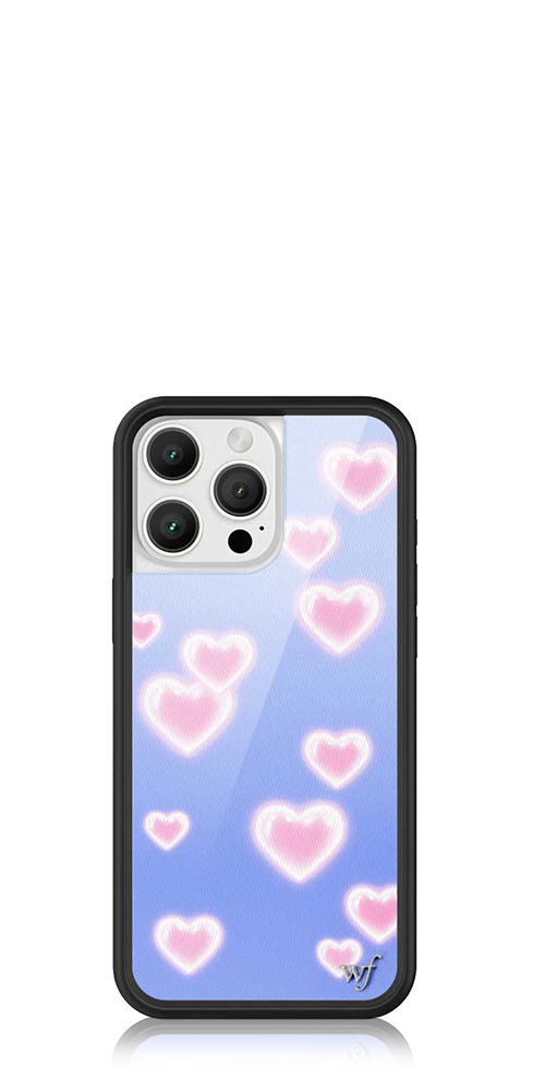 Dreamy Hearts iPhone Case - Cute Heart Design Protective Phone Cover for iPhone 13/14/15 Pro Max - Perfect for Valentine's Day Gifts & Everyday Use