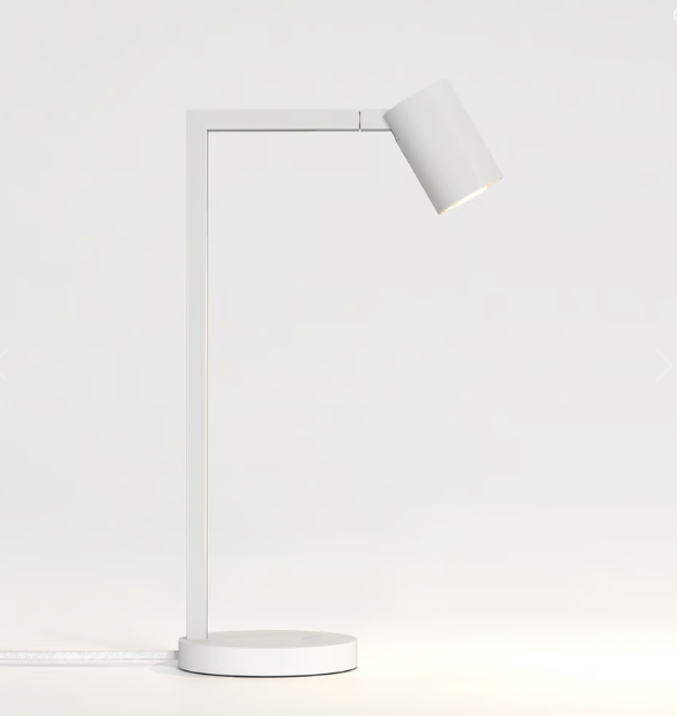 Ascoli Modern Desk Lamp with Adjustable Arm - Matte Black, Brushed Nickel & Polished Chrome Finishes - Perfect for Home Office, Study & Reading Nook Lighting
