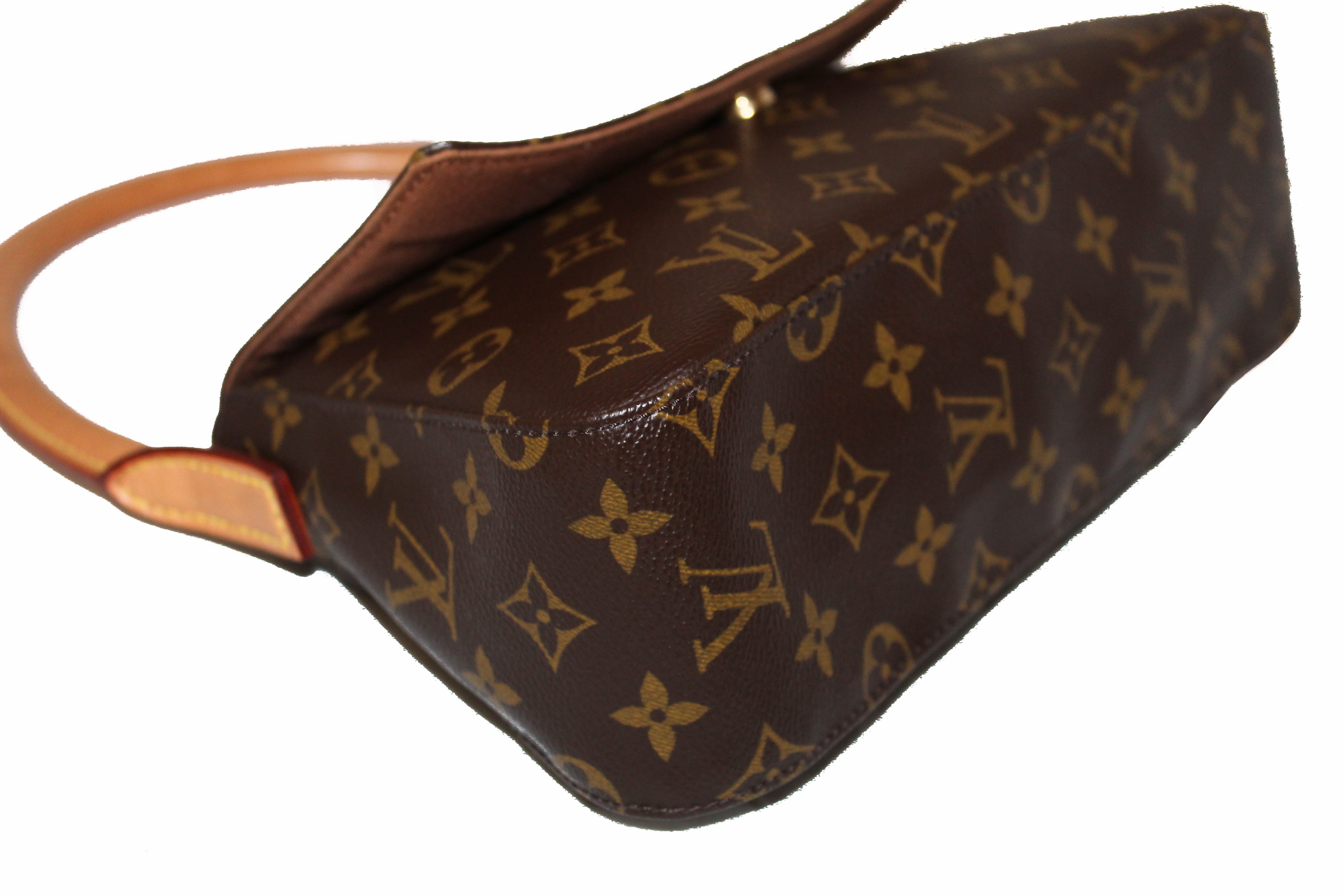 Authentic Louis Vuitton Classic Monogram Mini Looping Tote Bag - Luxury Designer Handbag for Women, Perfect for Work, Travel & Everyday Use