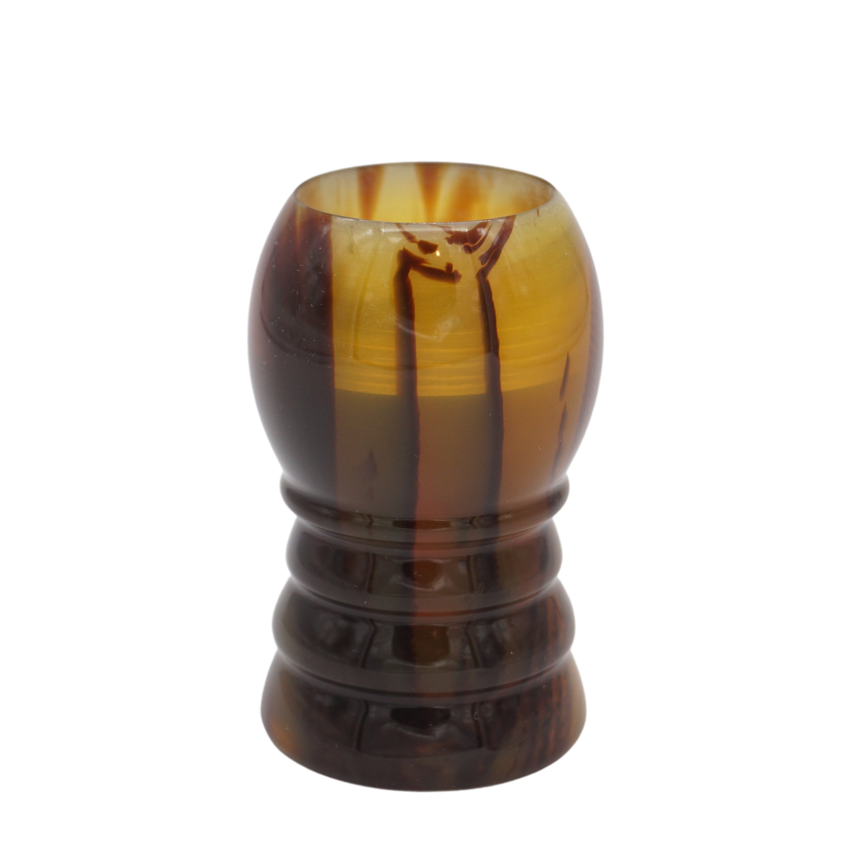 Premium Tortoise Handcrafted Shaving Brush Handle - Fits 24mm & 26mm Knots - Perfect for Wet Shaving & Grooming Gifts for Men