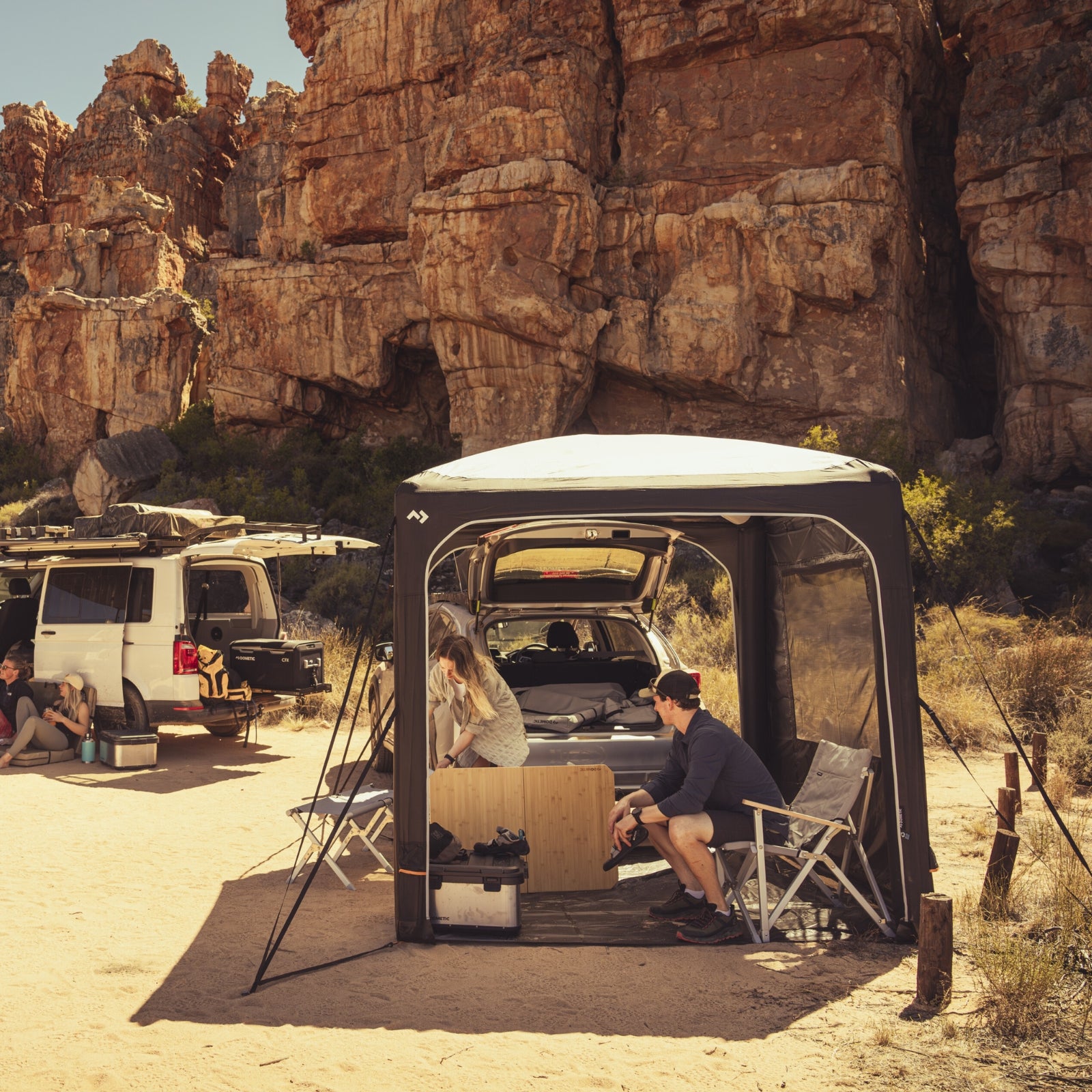 Dometic HUB 2 REDUX Portable Camping Tent - Lightweight Outdoor Shelter for Hiking, Backpacking & RV Travel | Perfect for Camping Trips, Beach Days & Music Festivals