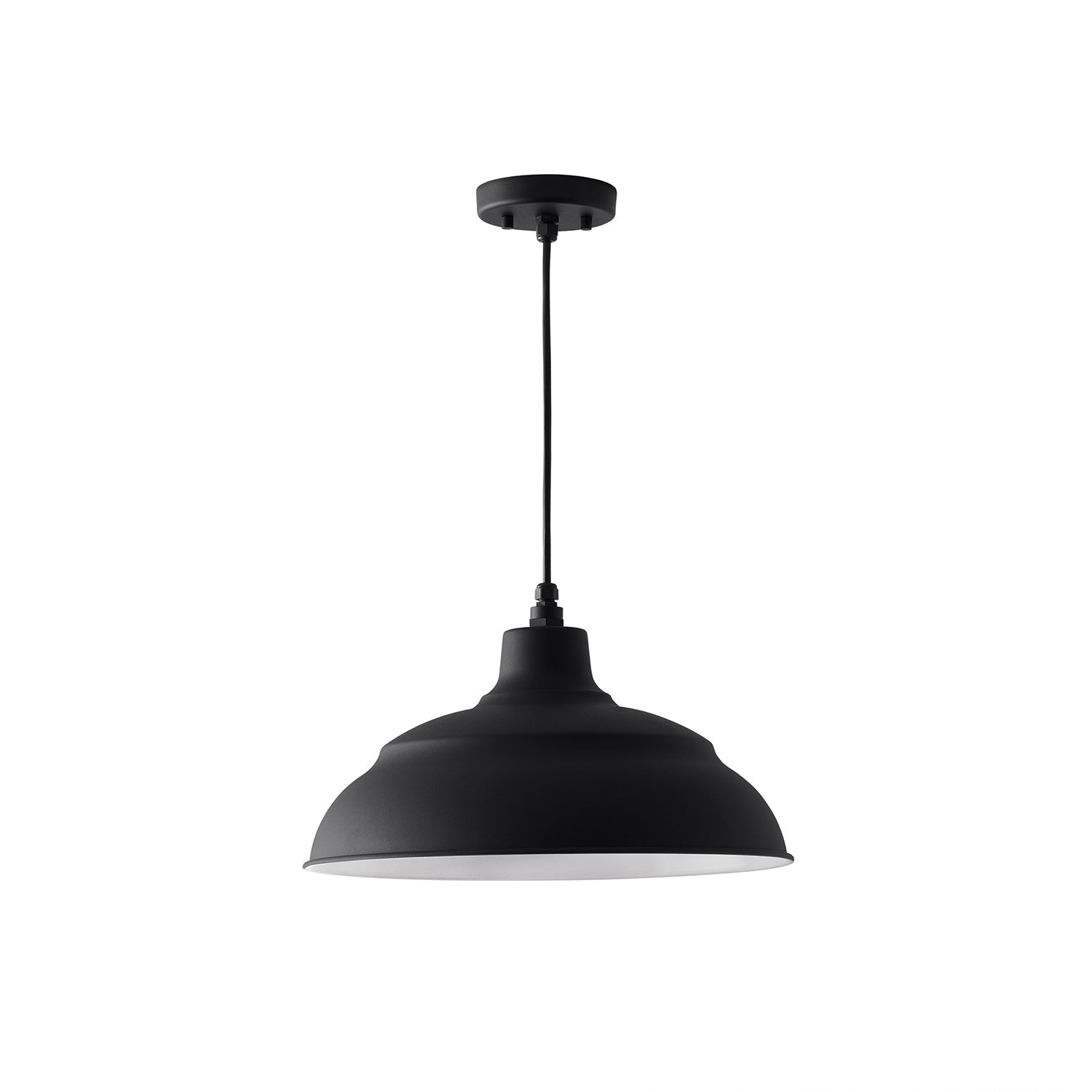 Capital Lighting Shade & Cord Canopy Kit - Modern Ceiling Light Fixture for Bedroom, Living Room, Dining Room | Easy Installation, Adjustable Height, UL Listed